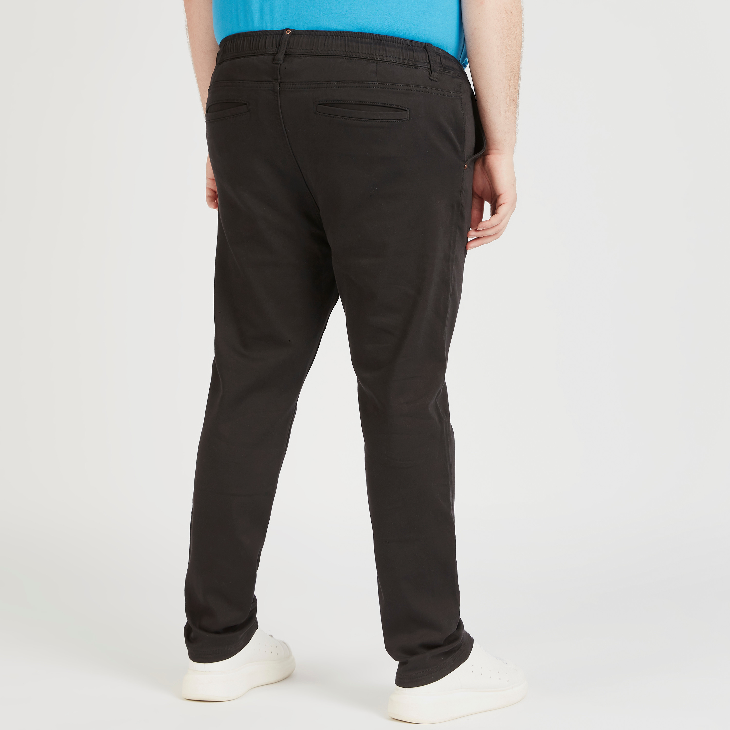 بنطلون سادة بجيوب وزر إغلاق-men-clothing-trousersandchinos-trousers-image-8