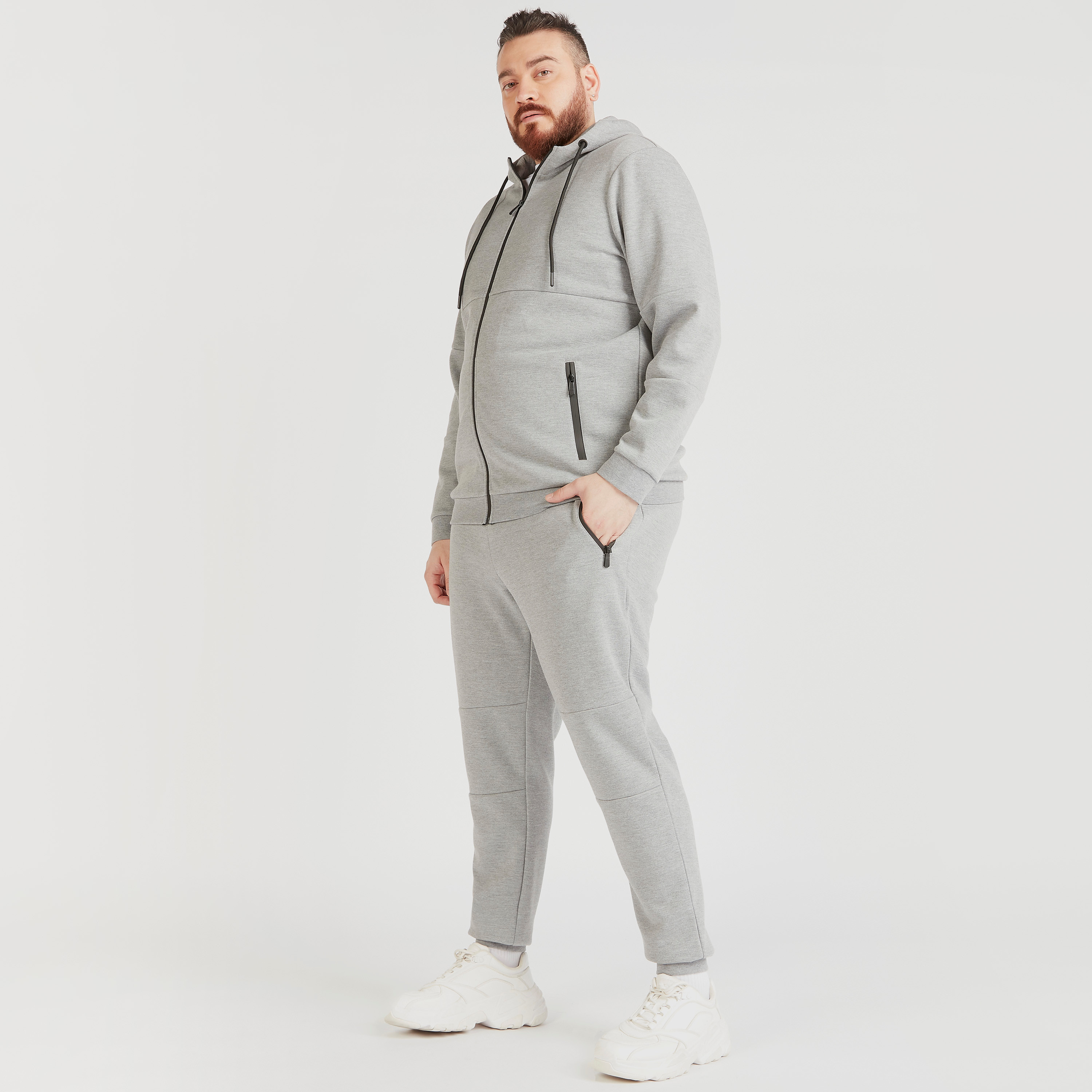 Solid Joggers with Drawstring Closure and Zip Pockets-men-clothing-bottoms-joggers-image-2