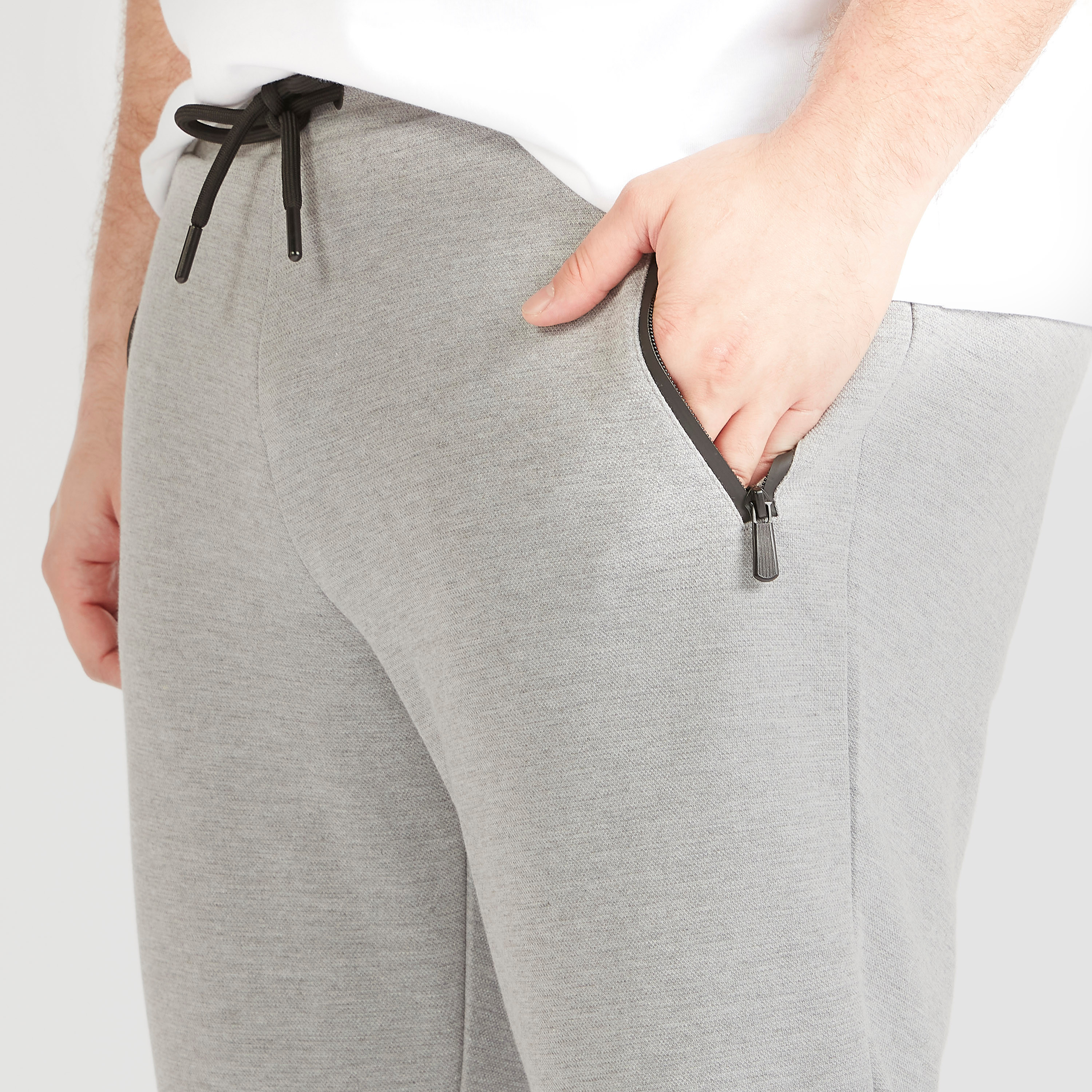 Solid Joggers with Drawstring Closure and Zip Pockets-men-clothing-bottoms-joggers-image-3