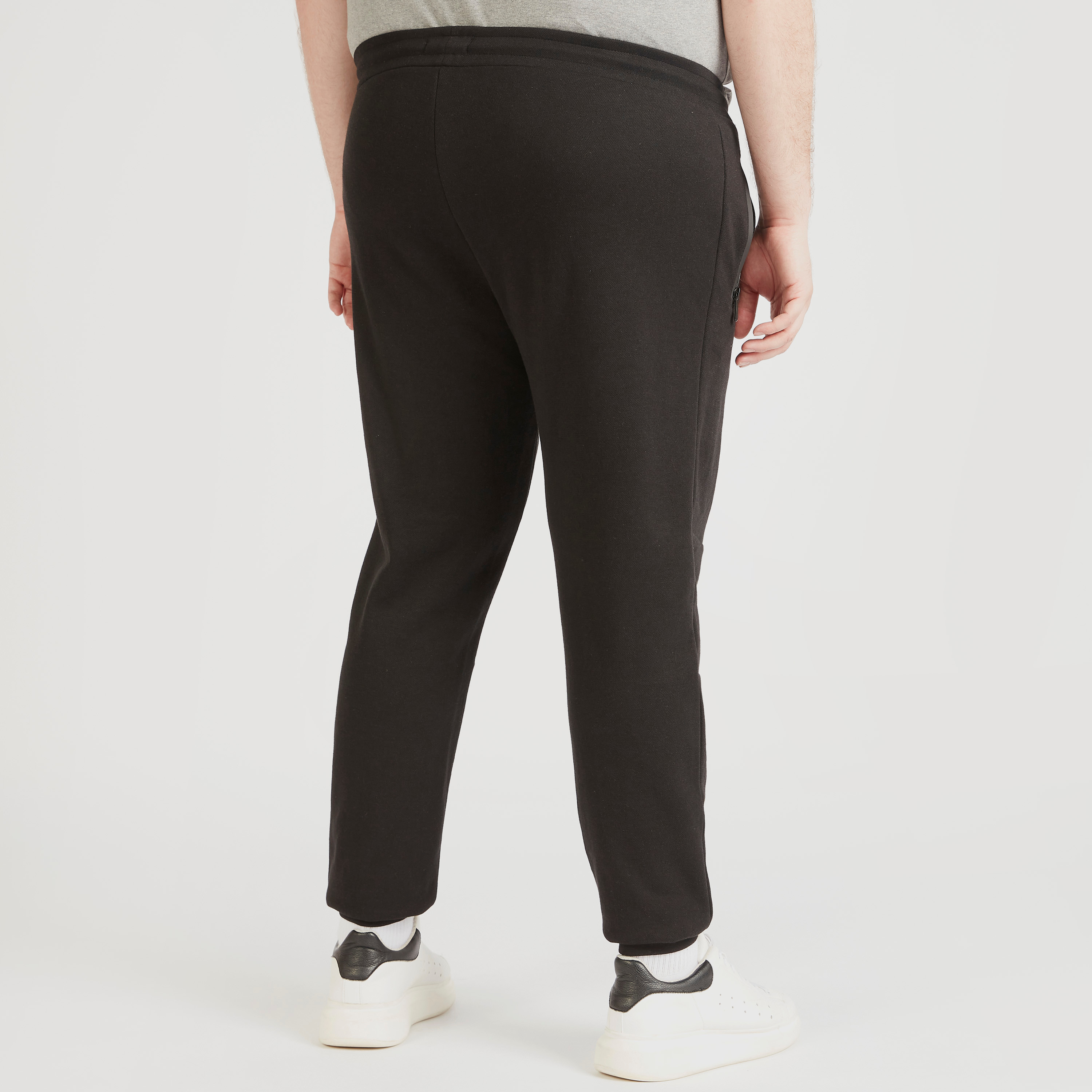 Solid Joggers with Drawstring Closure and Zip Pockets-men-clothing-bottoms-joggers-image-8
