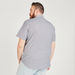 Solid Shirt with Button Closure and Short Sleeves-Shirts-thumbnail-3