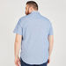 Solid Shirt with Button Closure and Short Sleeves-Shirts-thumbnail-3