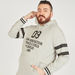 Printed Long Sleeves Sweatshirt with Hood and Kangaroo Pocket-Hoodies & Sweatshirts-thumbnailMobile-0