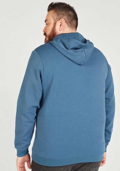 Colourblock Sweatshirt with Hood and Long Sleeves-Hoodies & Sweatshirts-image-3