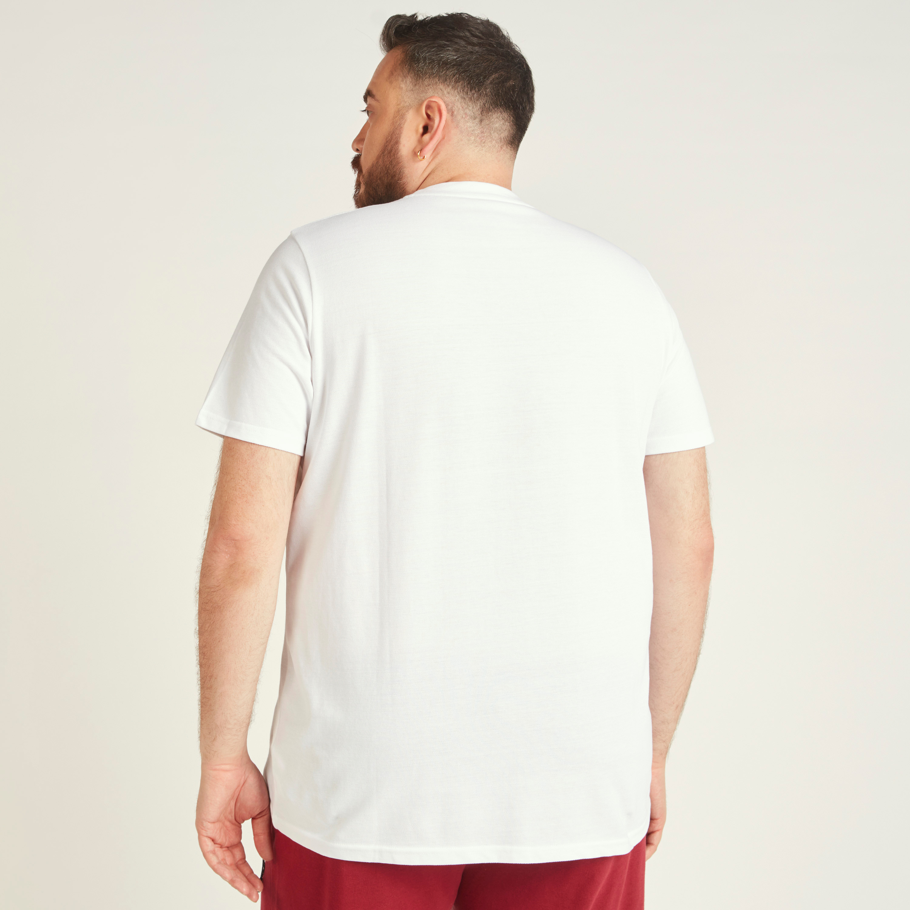 Embroidered T-shirt with Short Sleeves and Crew Neck-men-clothing-tshirtsandpolos-tshirts-image-8