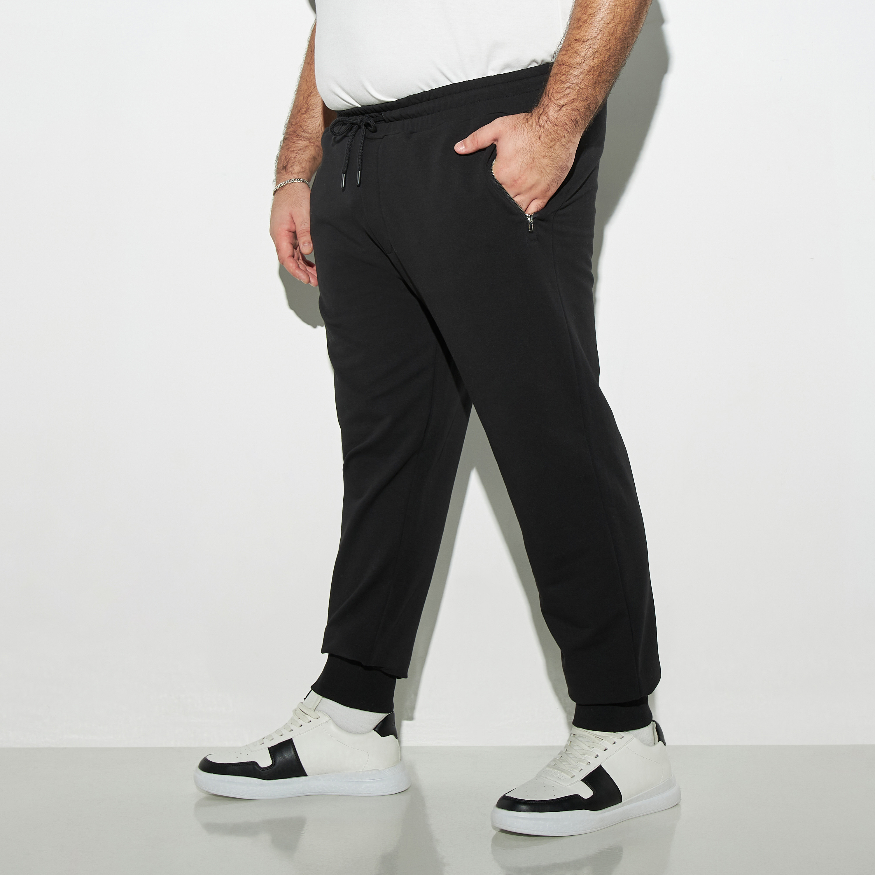 Mens plus size discount joggers