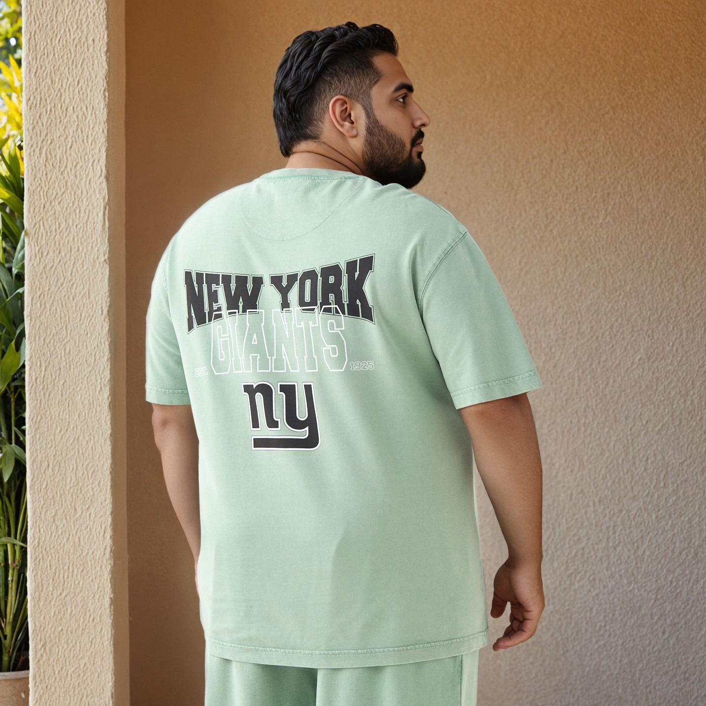 Plus Size New York Giants Print T-shirt-men-clothing-tshirtsandpolos-tshirts-image-3