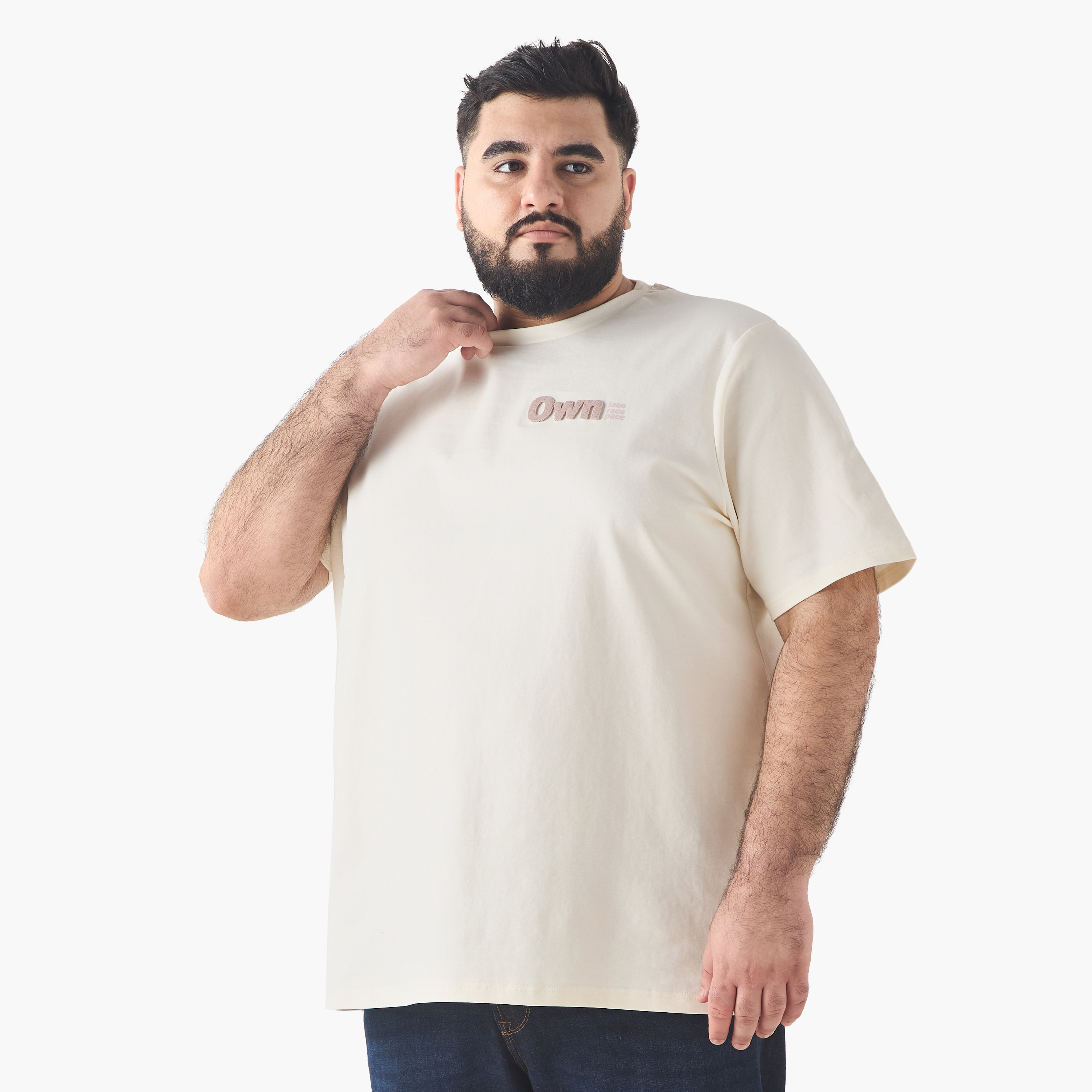 Plus Size Printed Crew Neck T-shirt-men-clothing-tshirtsandpolos-tshirts-image-1