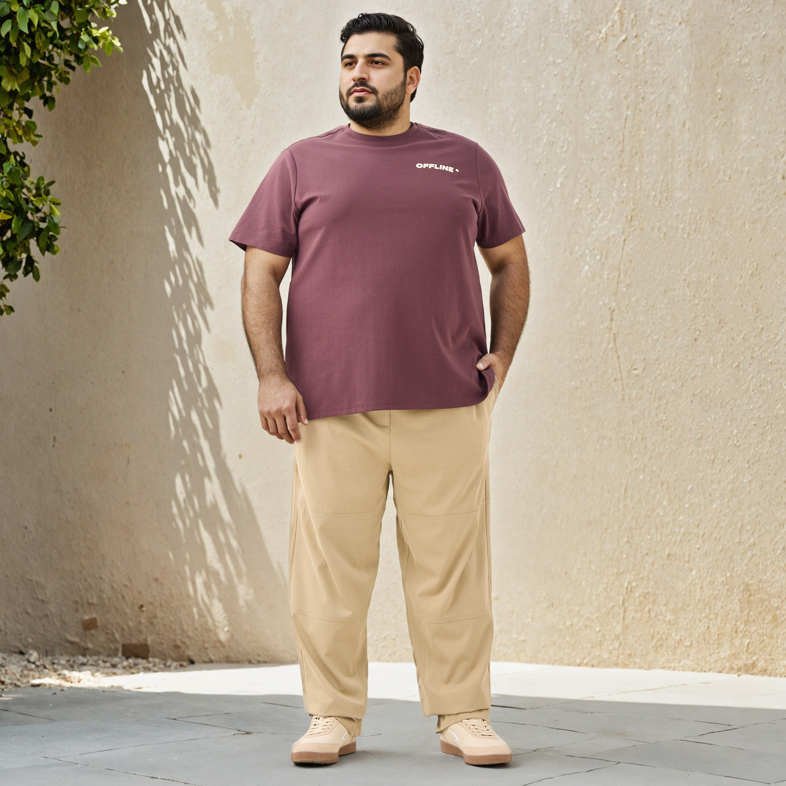 Plus Size Typographic Print T-shirt-men-clothing-tshirtsandpolos-tshirts-image-2