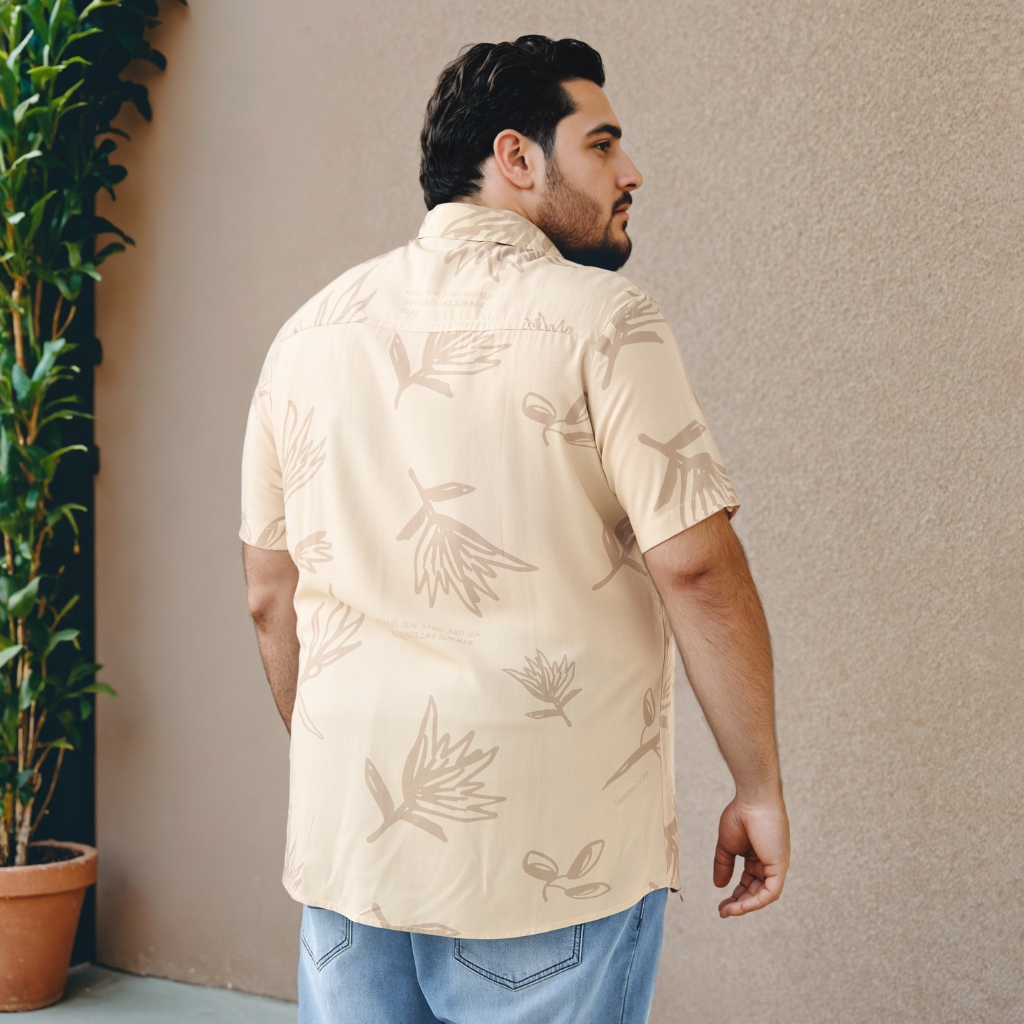 Plus Size Regular Fit Printed Shirt-men-clothing-shirts-image-3