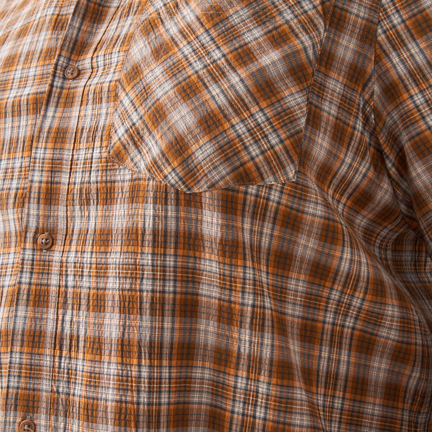 Plus Size Regular Fit Checked Shirt with Short Sleeves-men-clothing-shirts-image-5