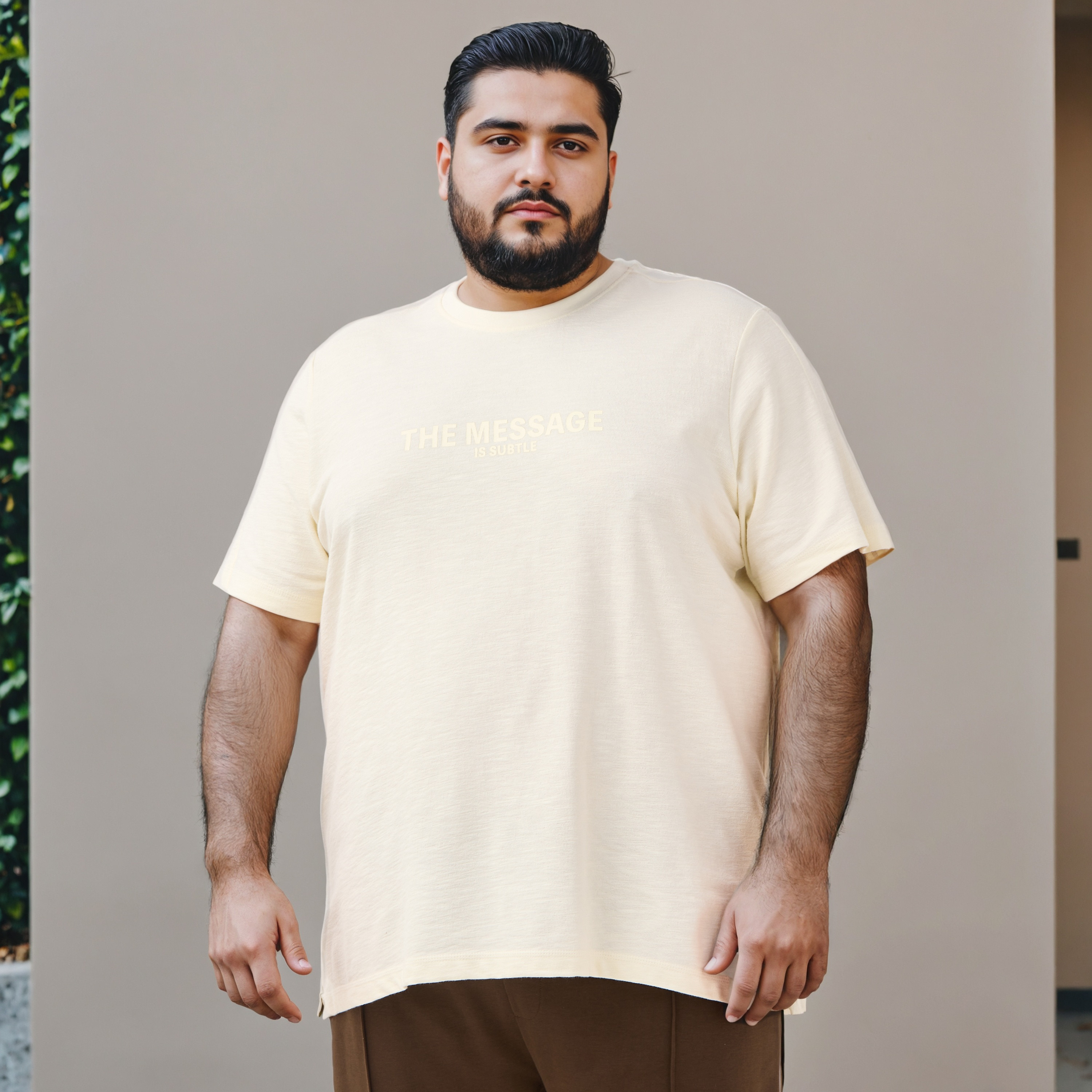 تيشيرت بمقاس كبير بتصاميم متعددة وبطبعات شعار-men-clothing-tshirtsandpolos-tshirts-image-1
