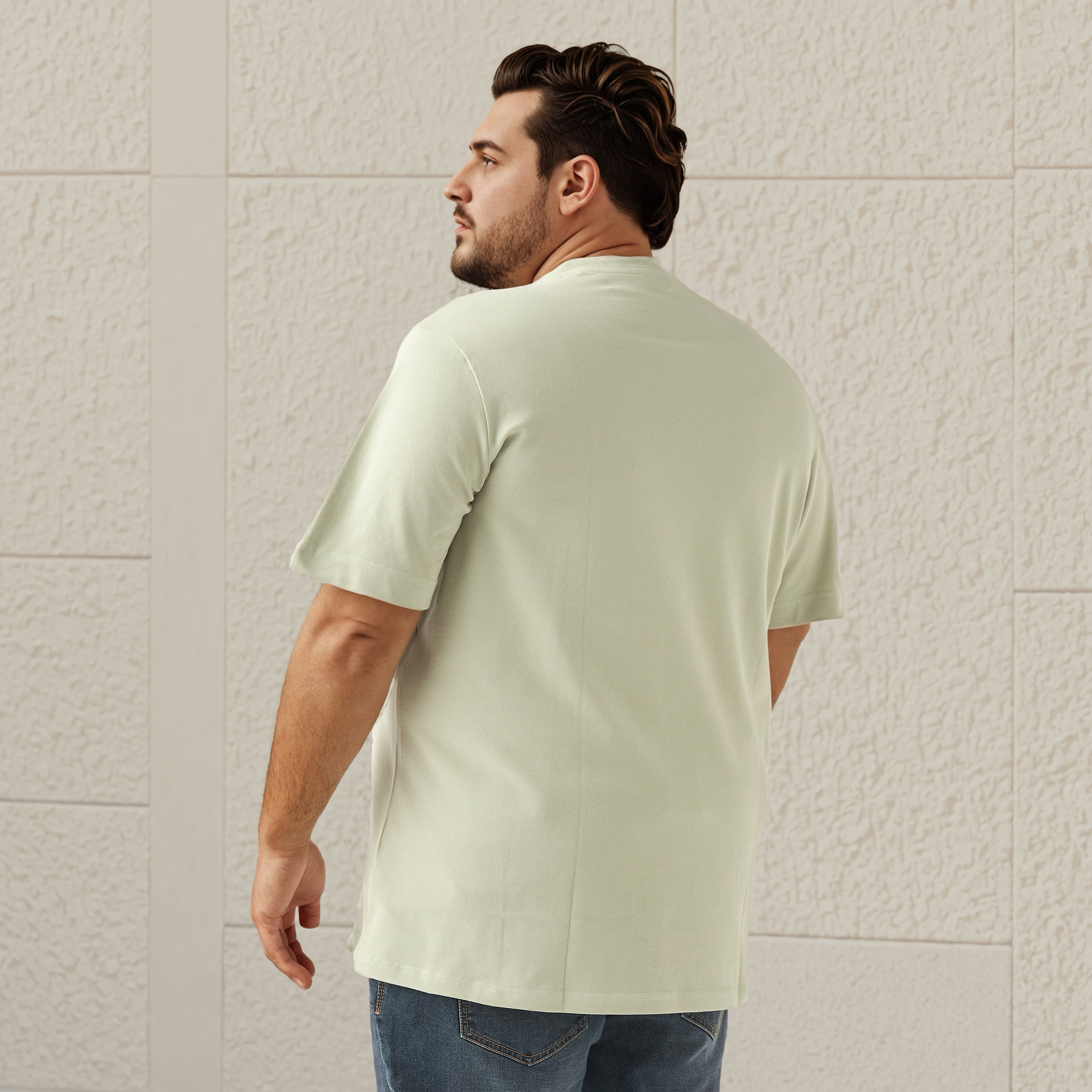 Plus Size Slogan Print T-shirt-men-clothing-tshirtsandpolos-tshirts-image-3