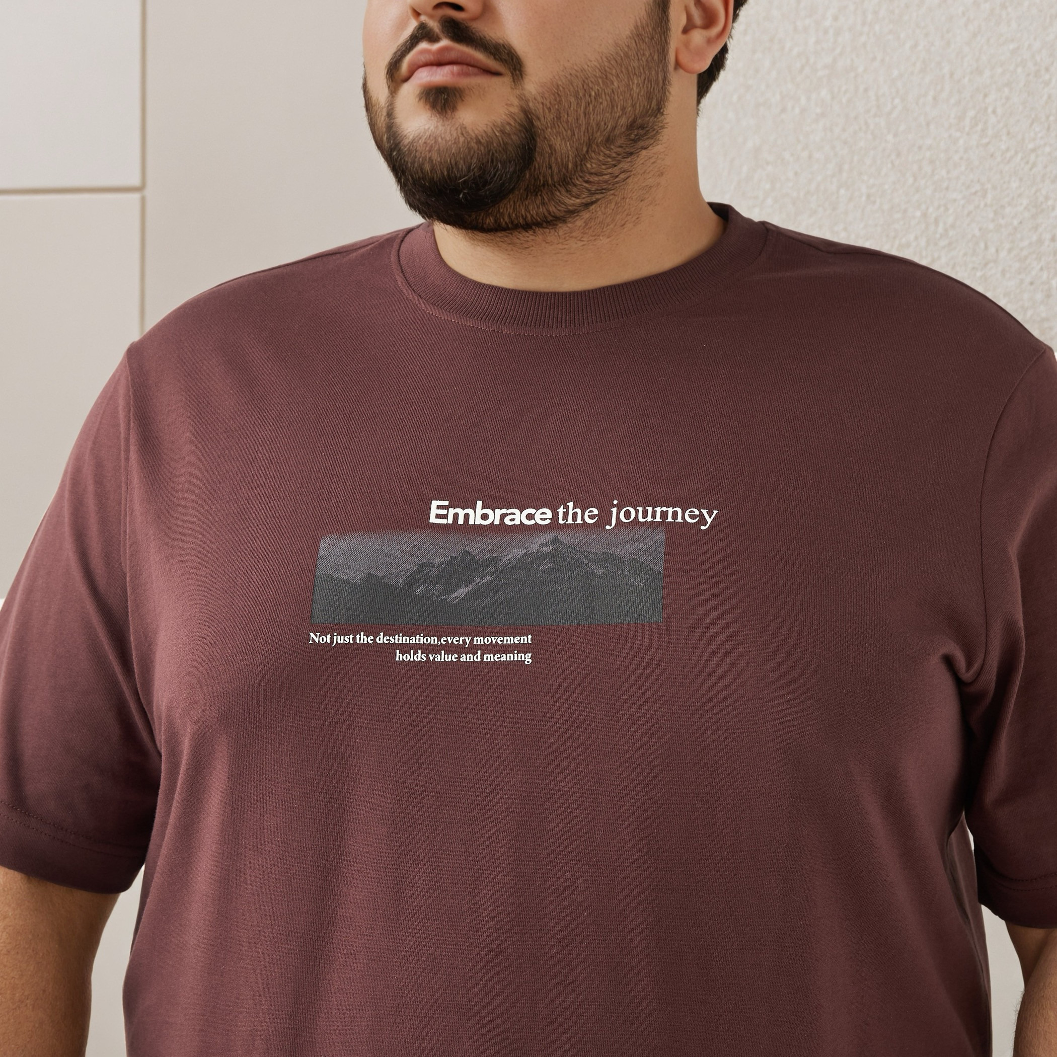 Plus Size Slogan Print T-shirt-men-clothing-tshirtsandpolos-tshirts-image-4