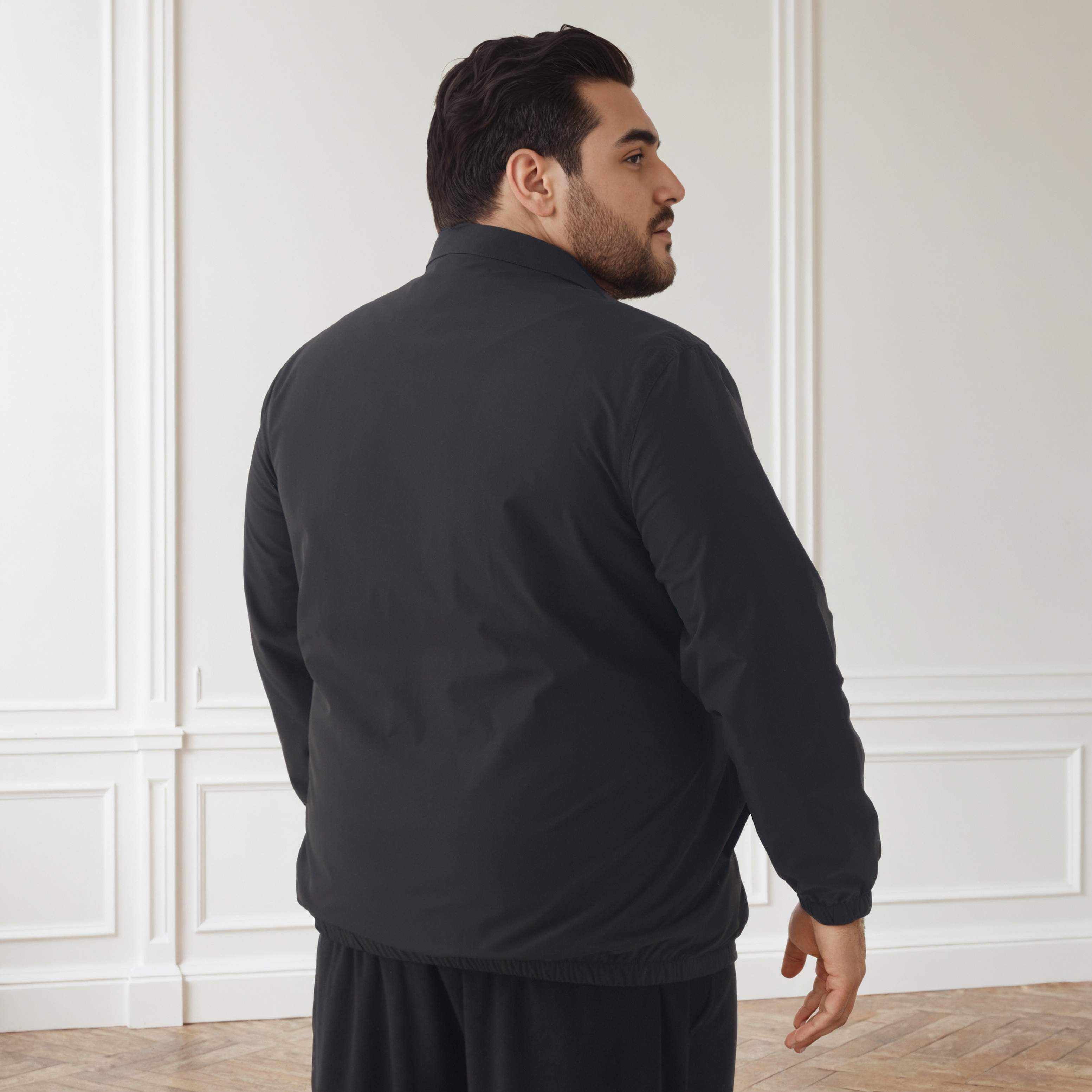 جاكيت مقاس كبيرة بقصّة عادية وسحّاب للرجال-men-clothing-jacketsandblazers-jackets-image-3