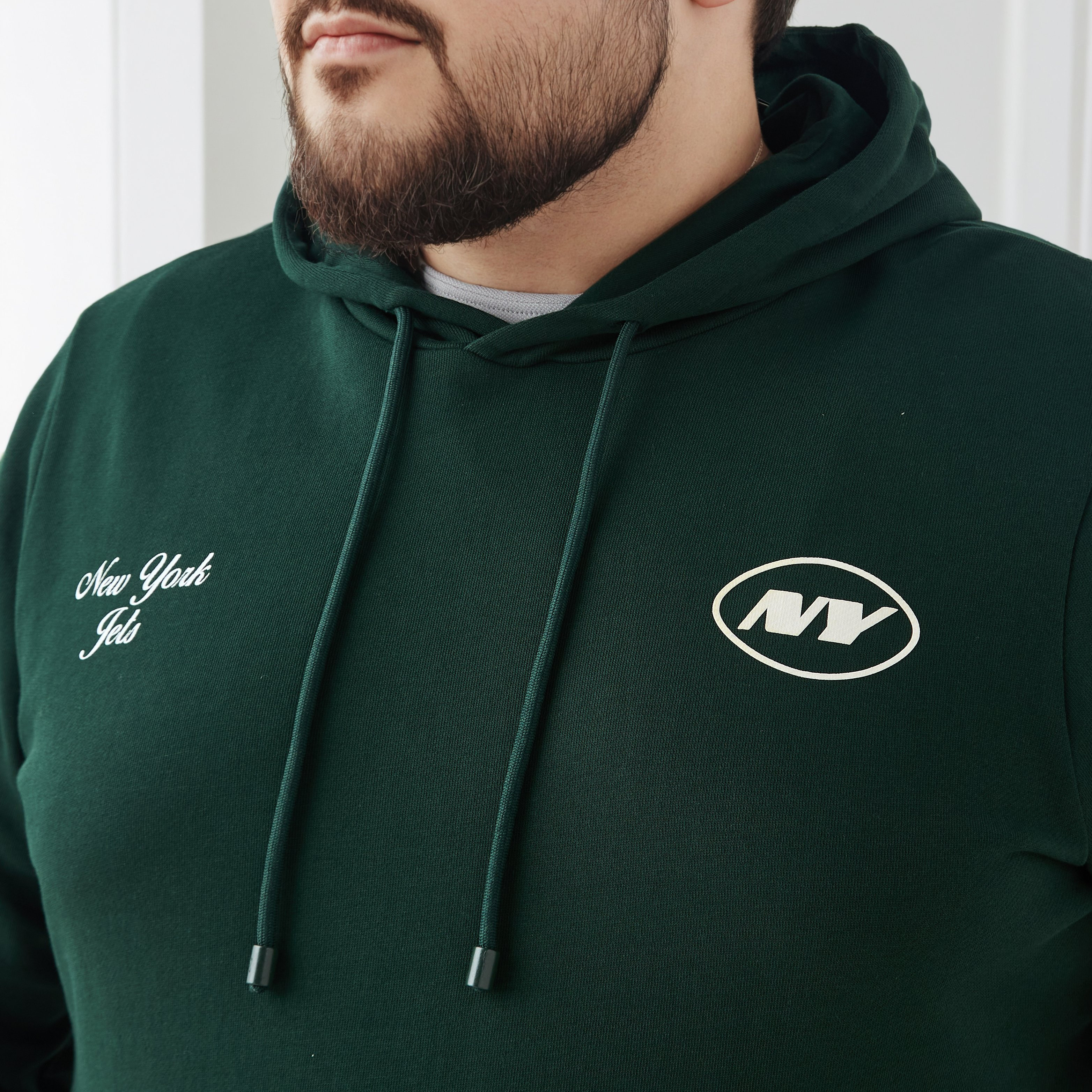 Men Plus Size Regular Fit New York Jets Print Cotton Hoodie-men-winterwear-hoodiesandsweatshirts-image-4