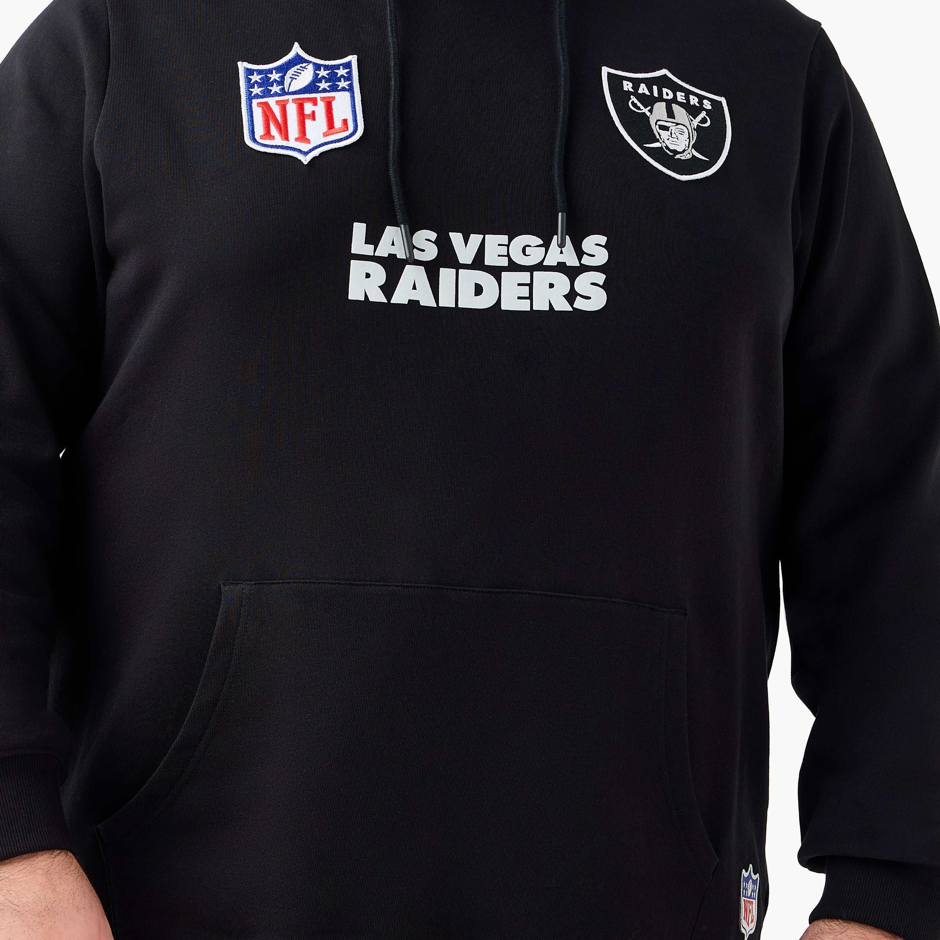 Men Las Vegas Raiders Print Cotton Hooded Sweatshirt-men-winterwear-hoodiesandsweatshirts-image-4