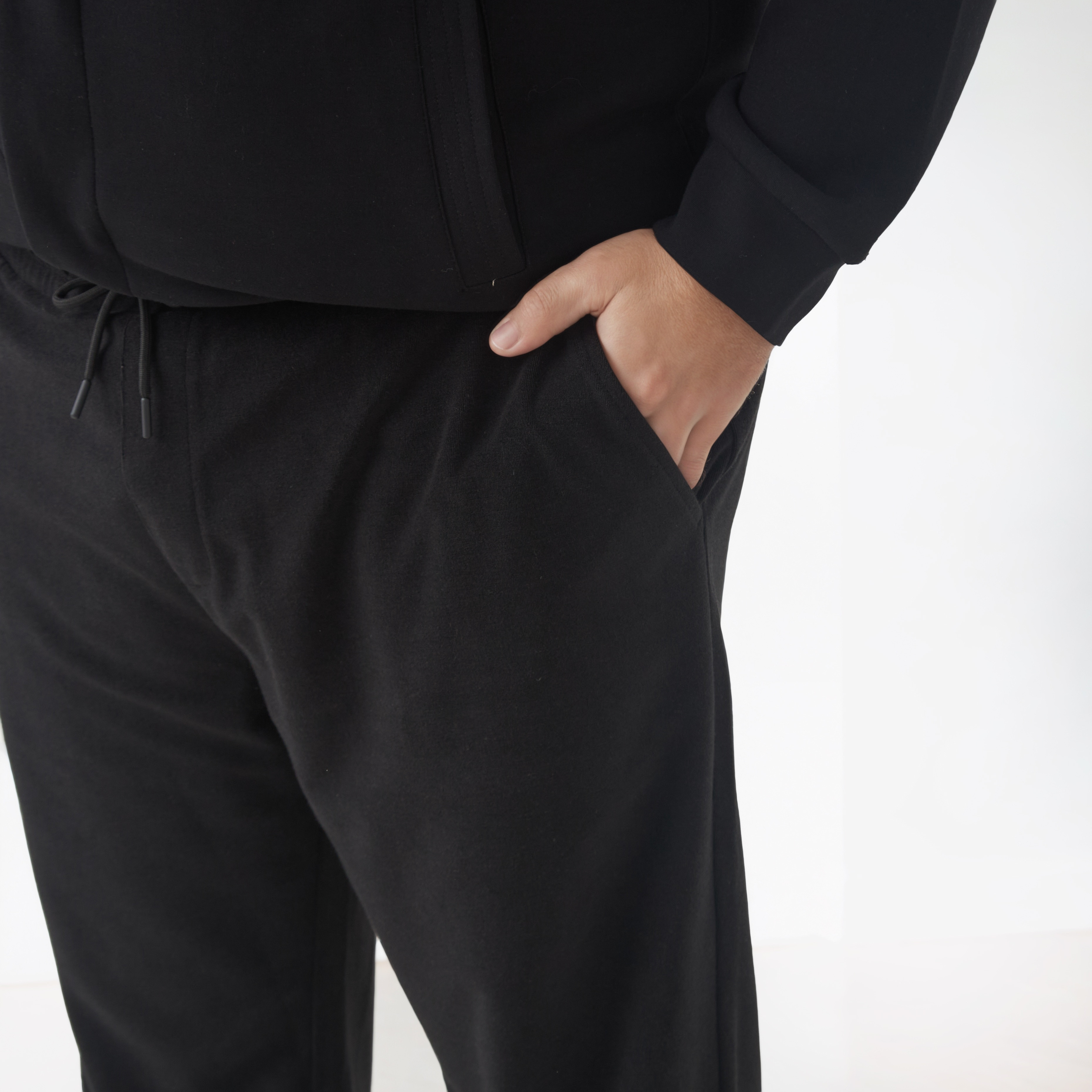 Men Regular Fit Joggers with Flexi Waist-men-clothing-bottoms-joggers-image-4