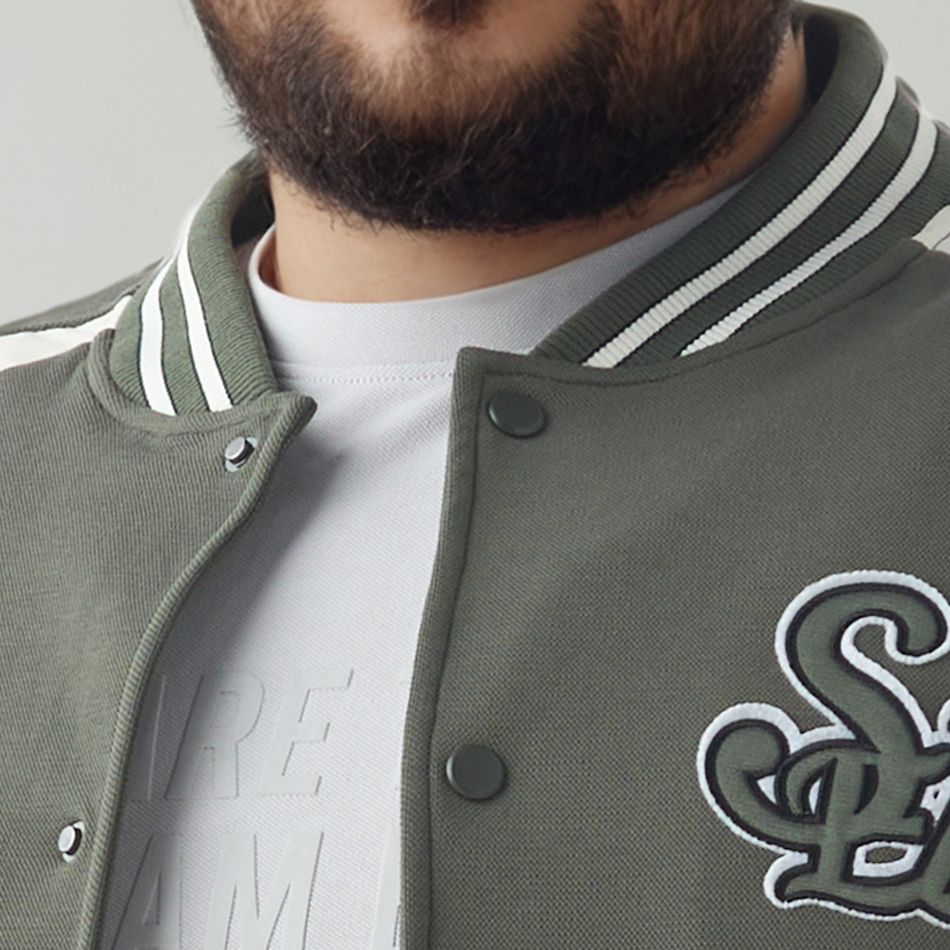Men Plus Size Regular Fit Button Through Varsity Jacket-men-clothing-jacketsandblazers-jackets-image-5