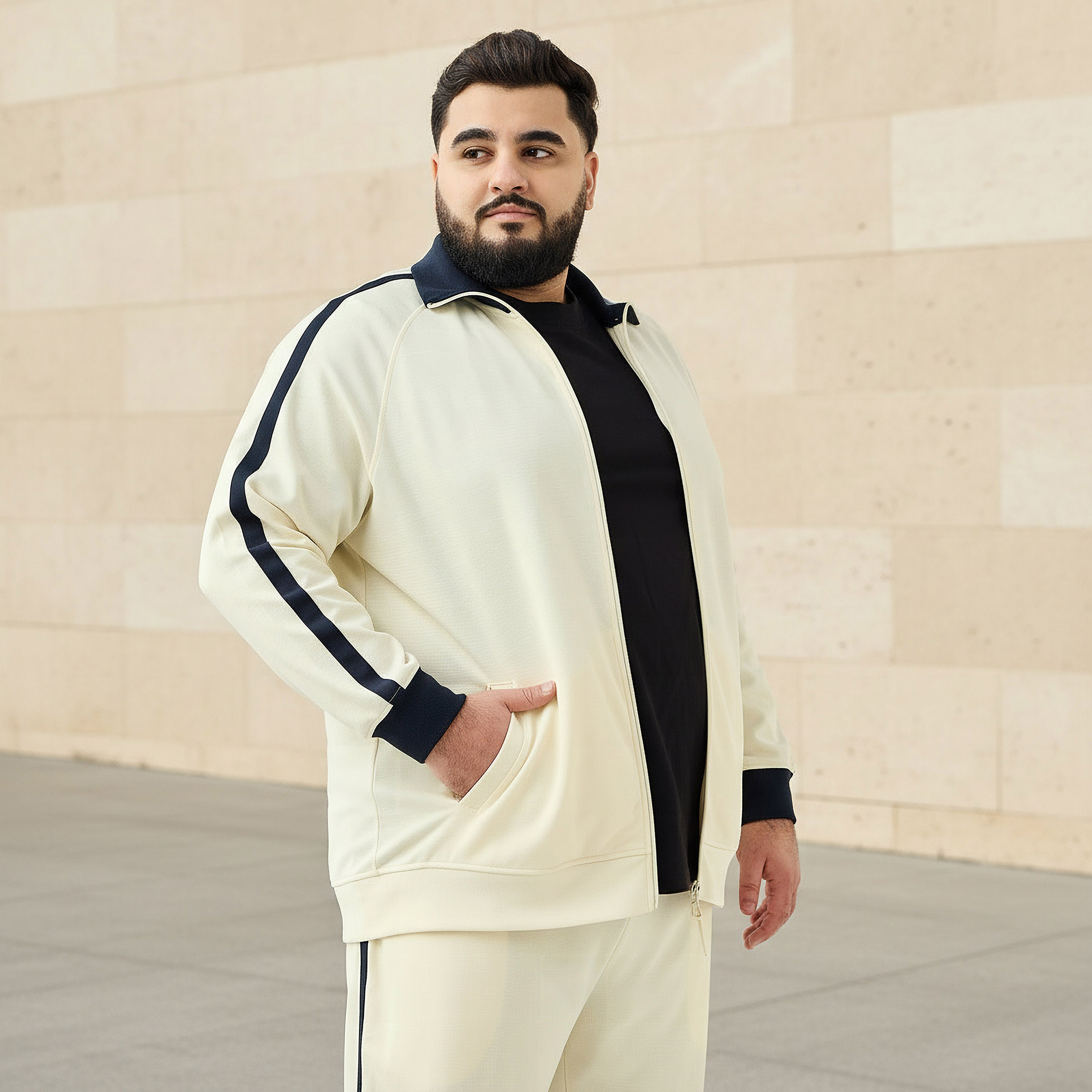 جاكيت طويل بتفاصيل شريطة وقصّة عادية للرجال-men-clothing-jacketsandblazers-jackets-image-5