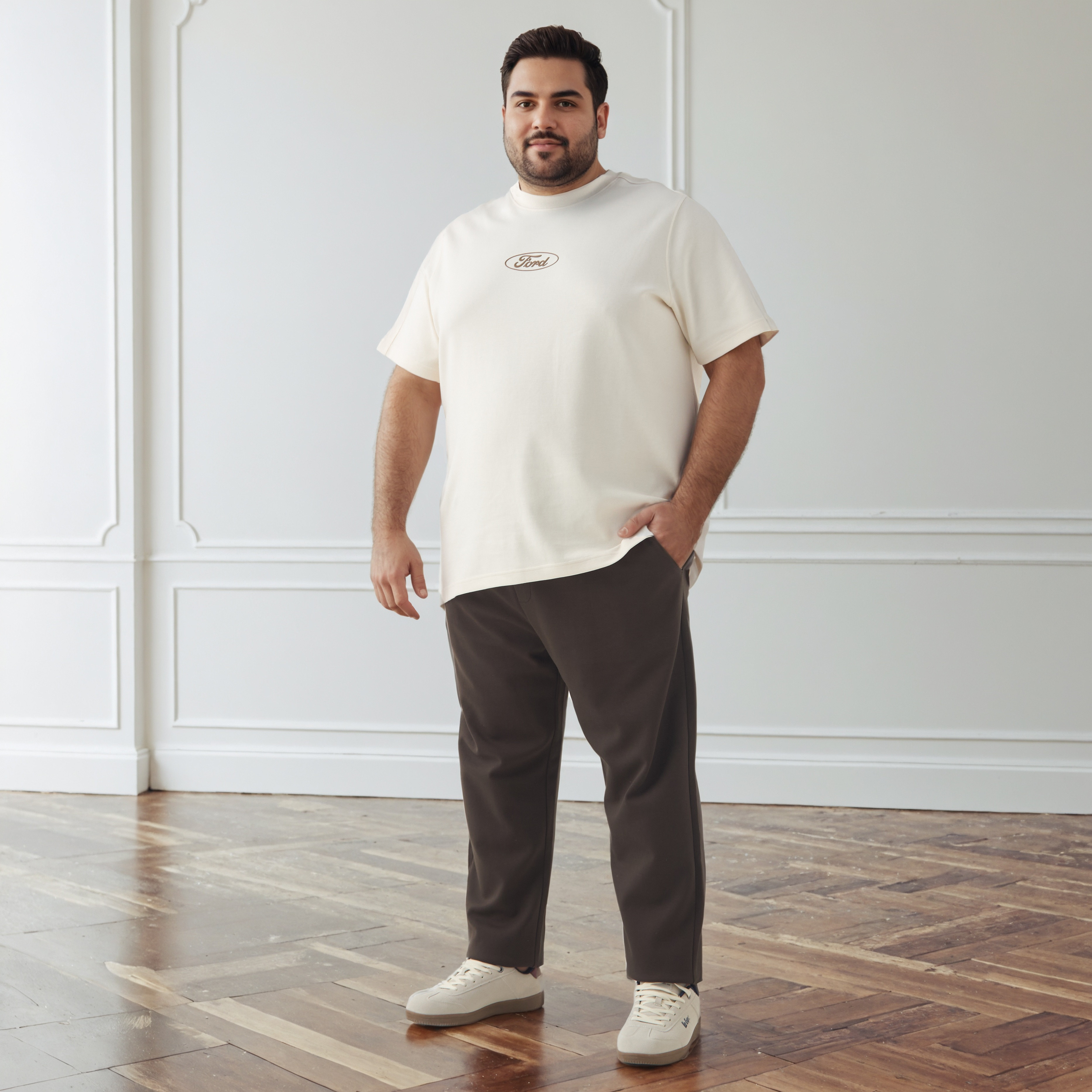 Men Regular Fit Crew Neck Short Sleeves Ford Bronco Print T-shirt-men-clothing-tshirtsandpolos-tshirts-image-2