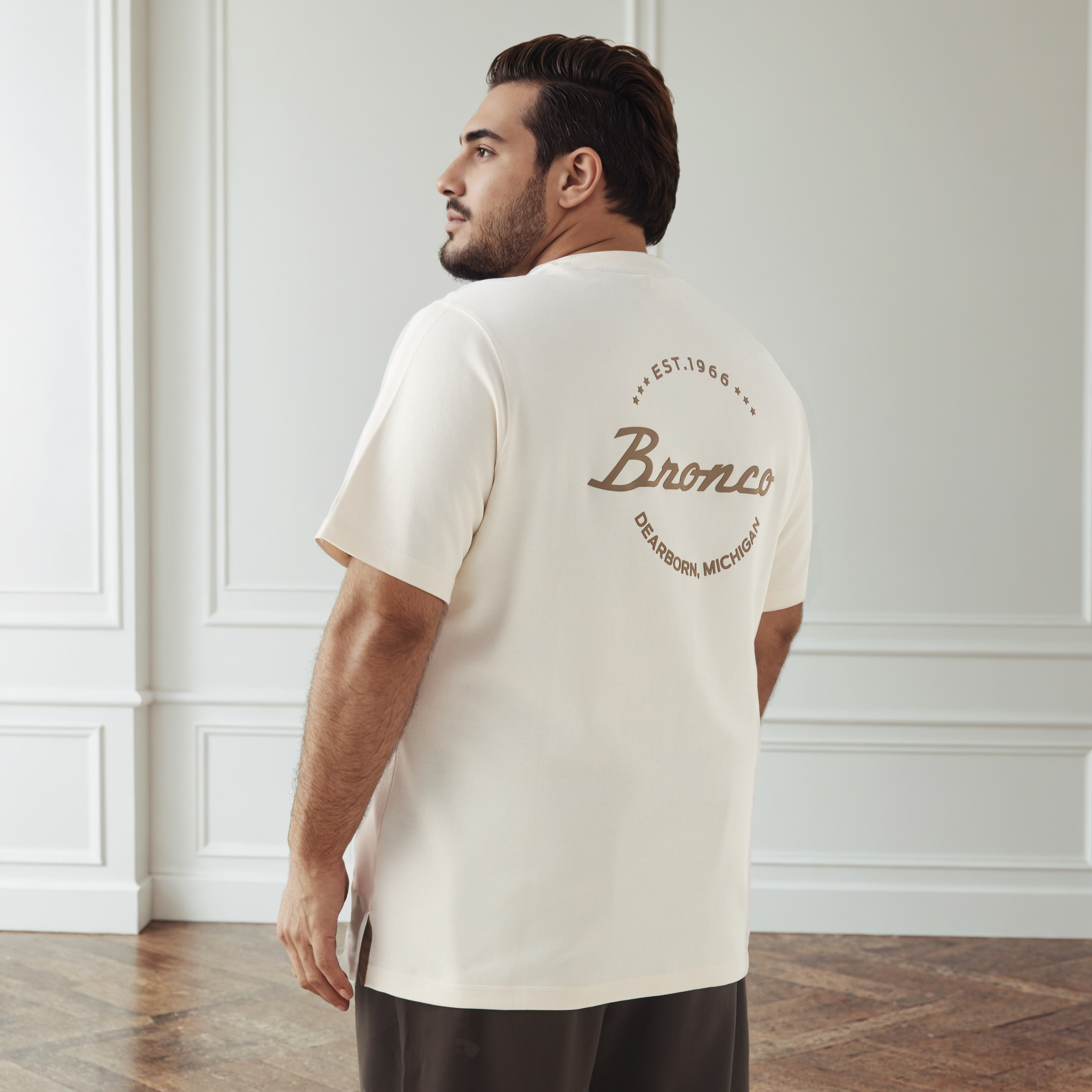 Men Regular Fit Crew Neck Short Sleeves Ford Bronco Print T-shirt-men-clothing-tshirtsandpolos-tshirts-image-3