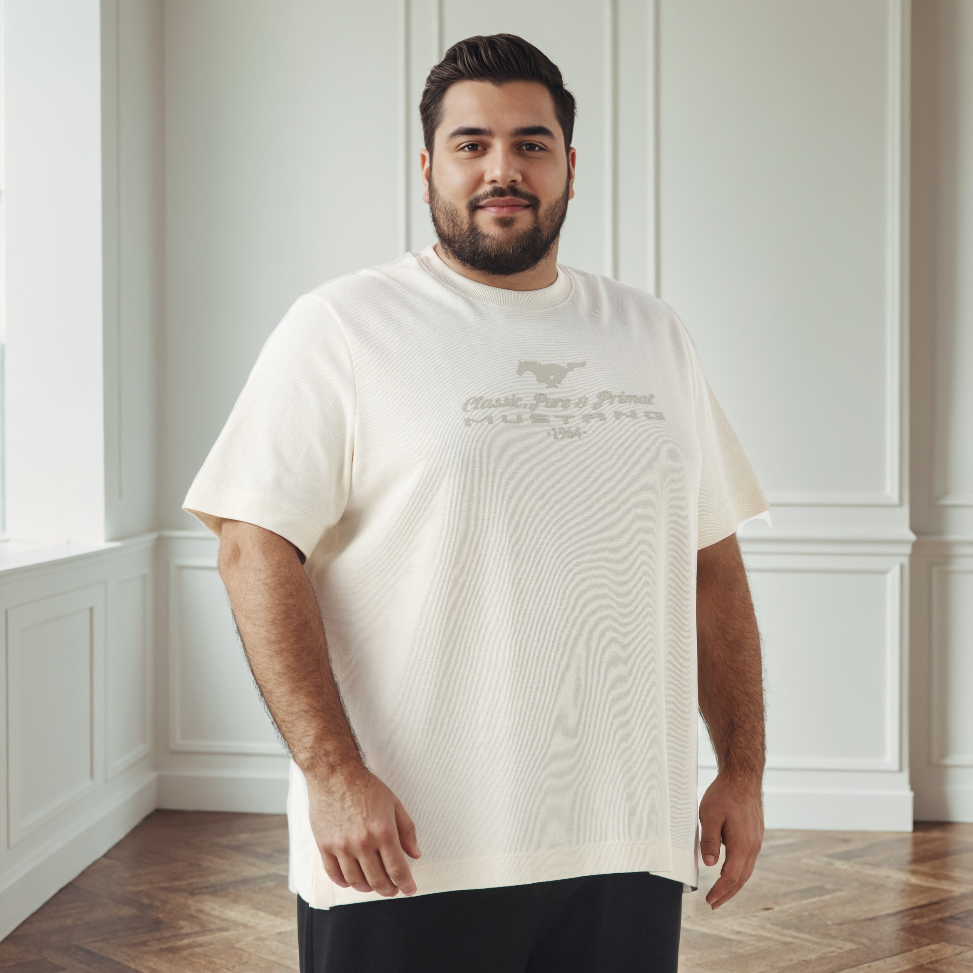 Men Regular Fit Crew Neck Short Sleeves Printed T-shirt-men-clothing-tshirtsandpolos-tshirts-image-1