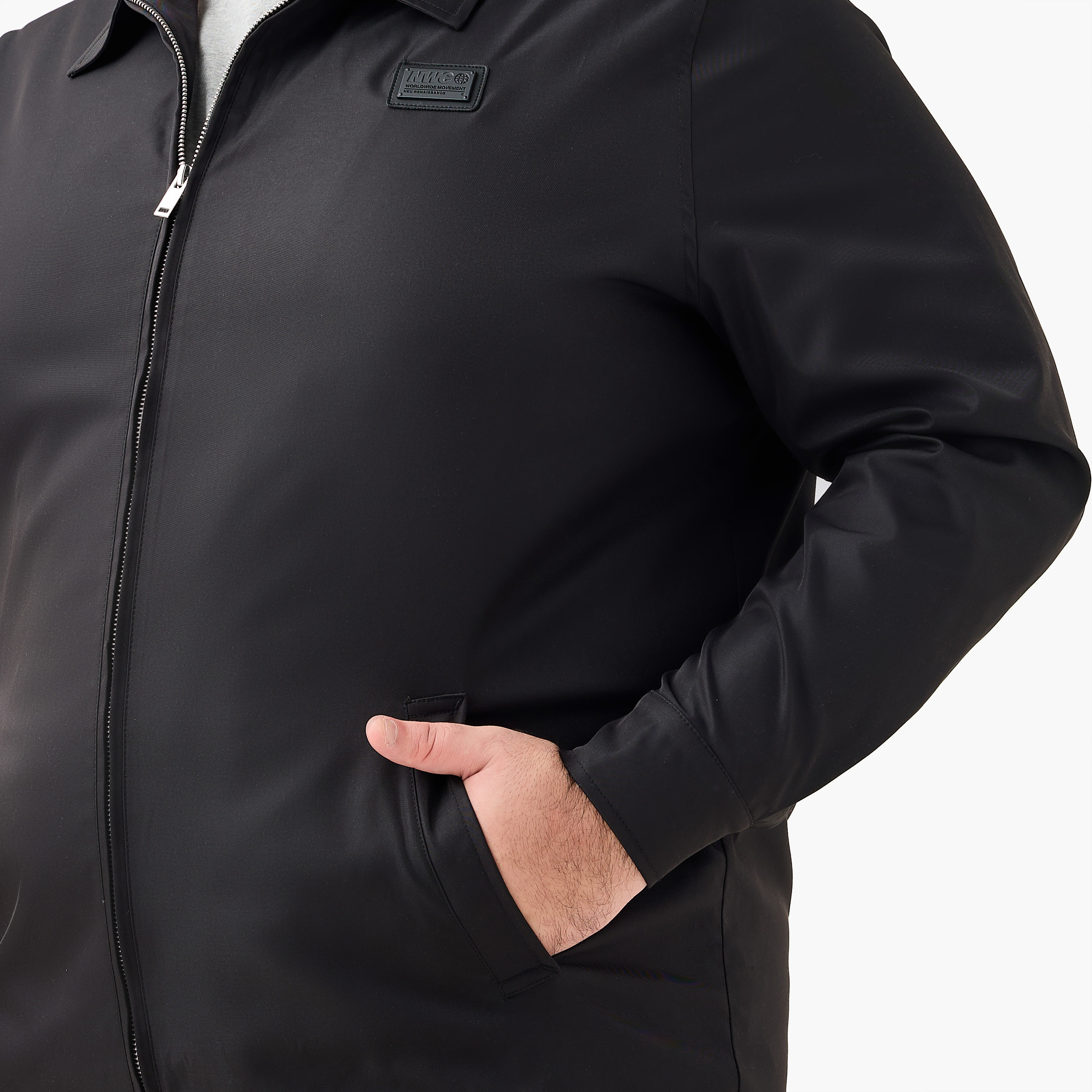 Men Regular Fit Longline Jacket-men-clothing-jacketsandblazers-jackets-image-3