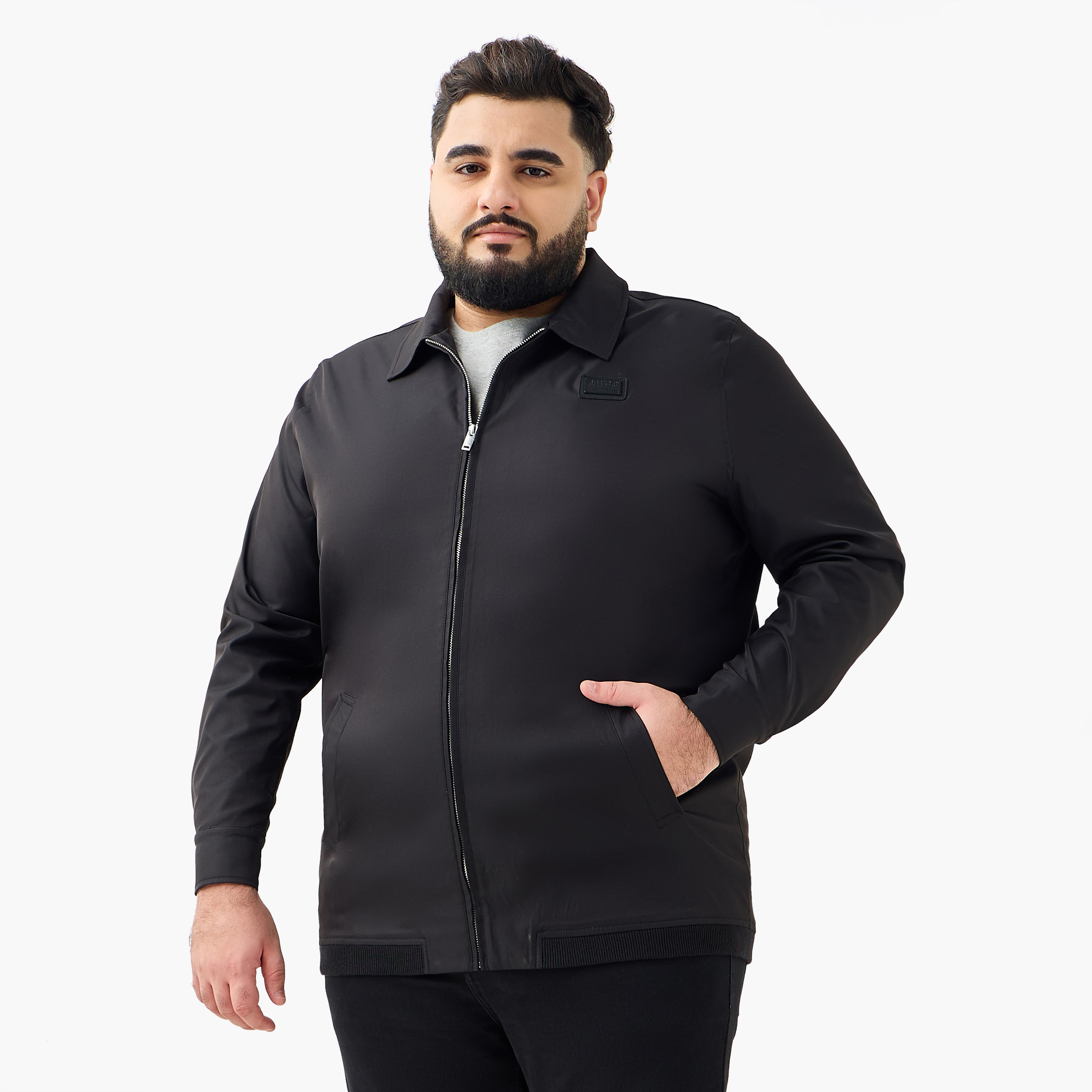 Men Regular Fit Longline Jacket-men-clothing-jacketsandblazers-jackets-image-5