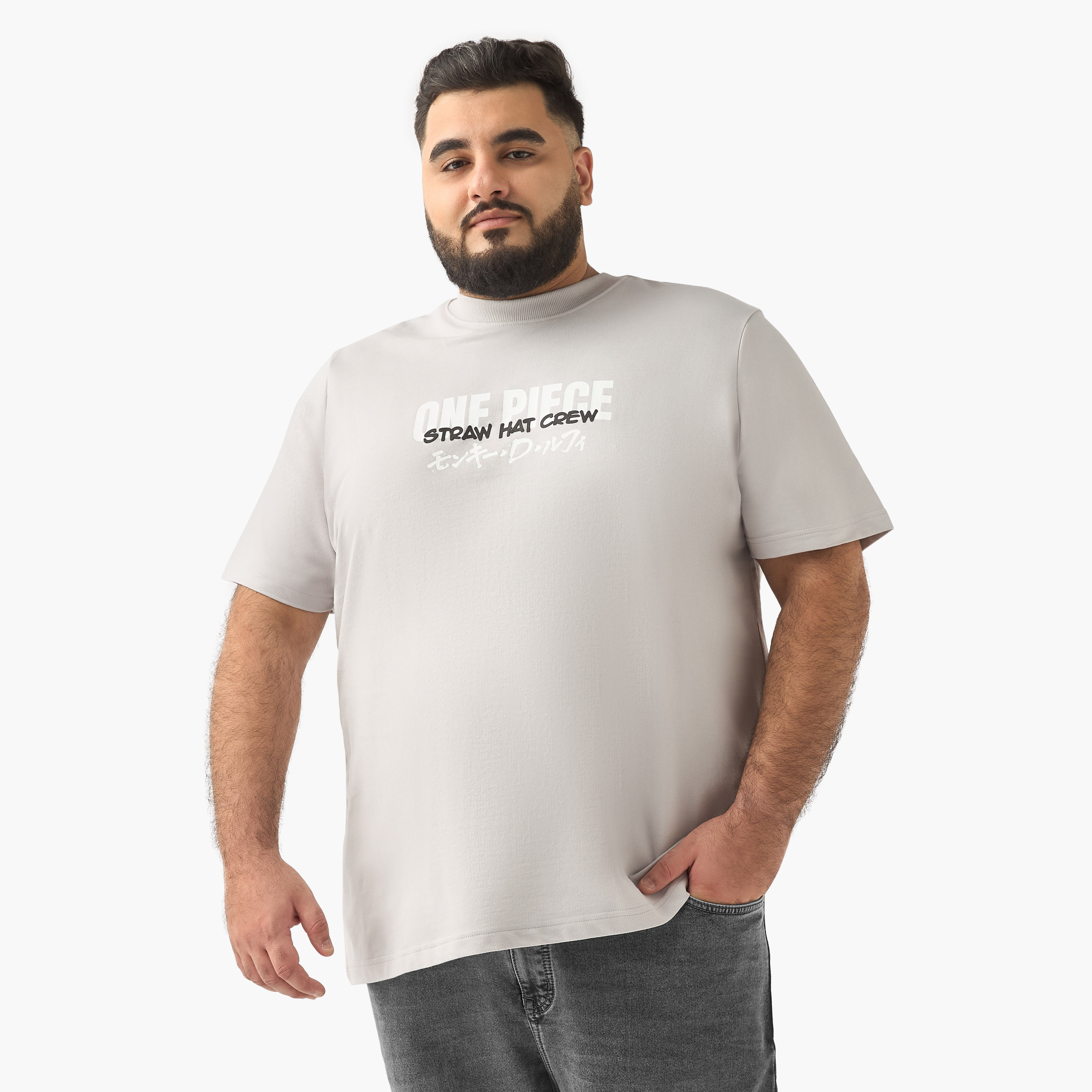 Men's Regular Fit Crew Neck Short Sleeve One Piece Print T-shirt-men-clothing-tshirtsandpolos-tshirts-image-1