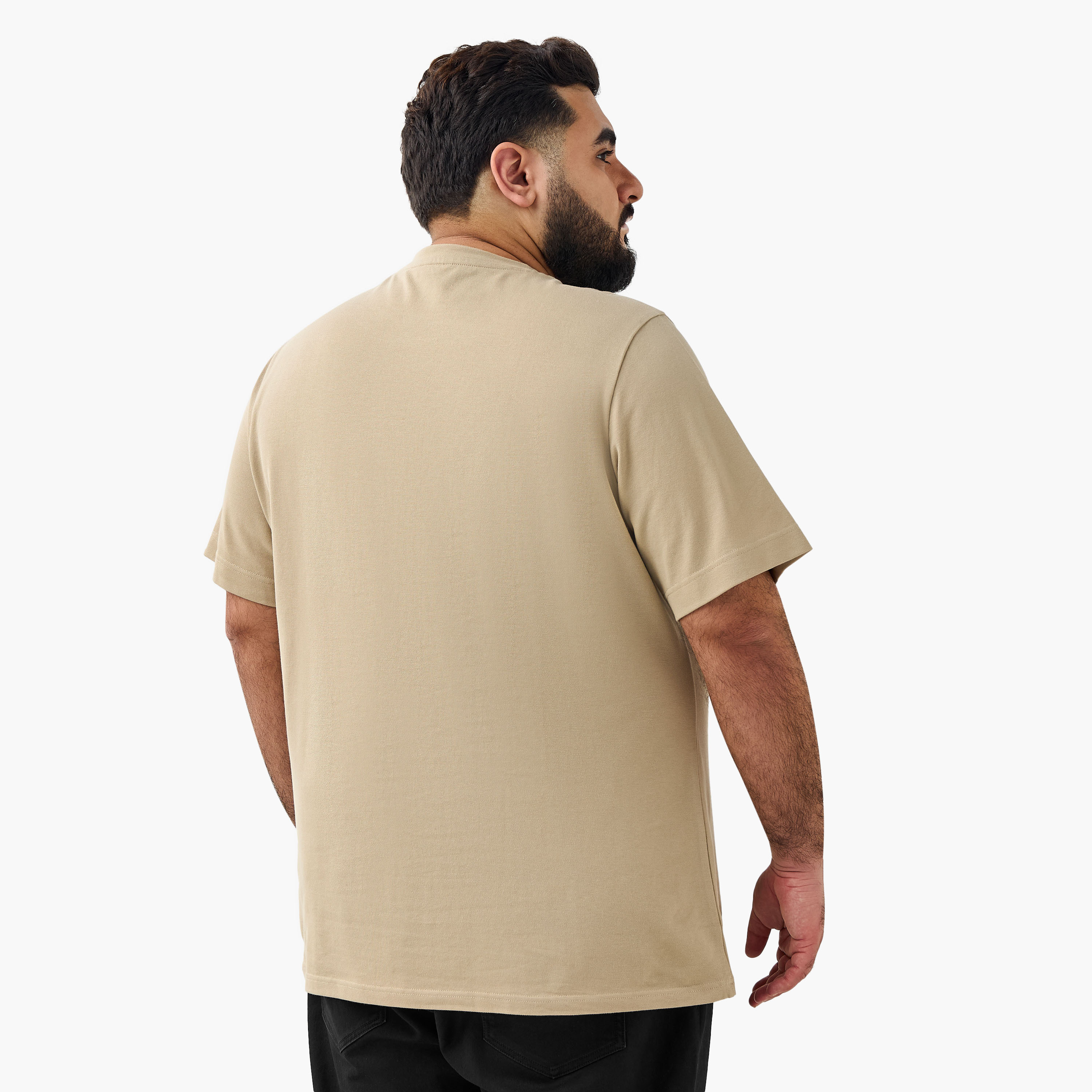 Men Regular Fit Crew Neck Short Sleeve Slogan Print T-shirt-men-clothing-tshirtsandpolos-tshirts-image-3