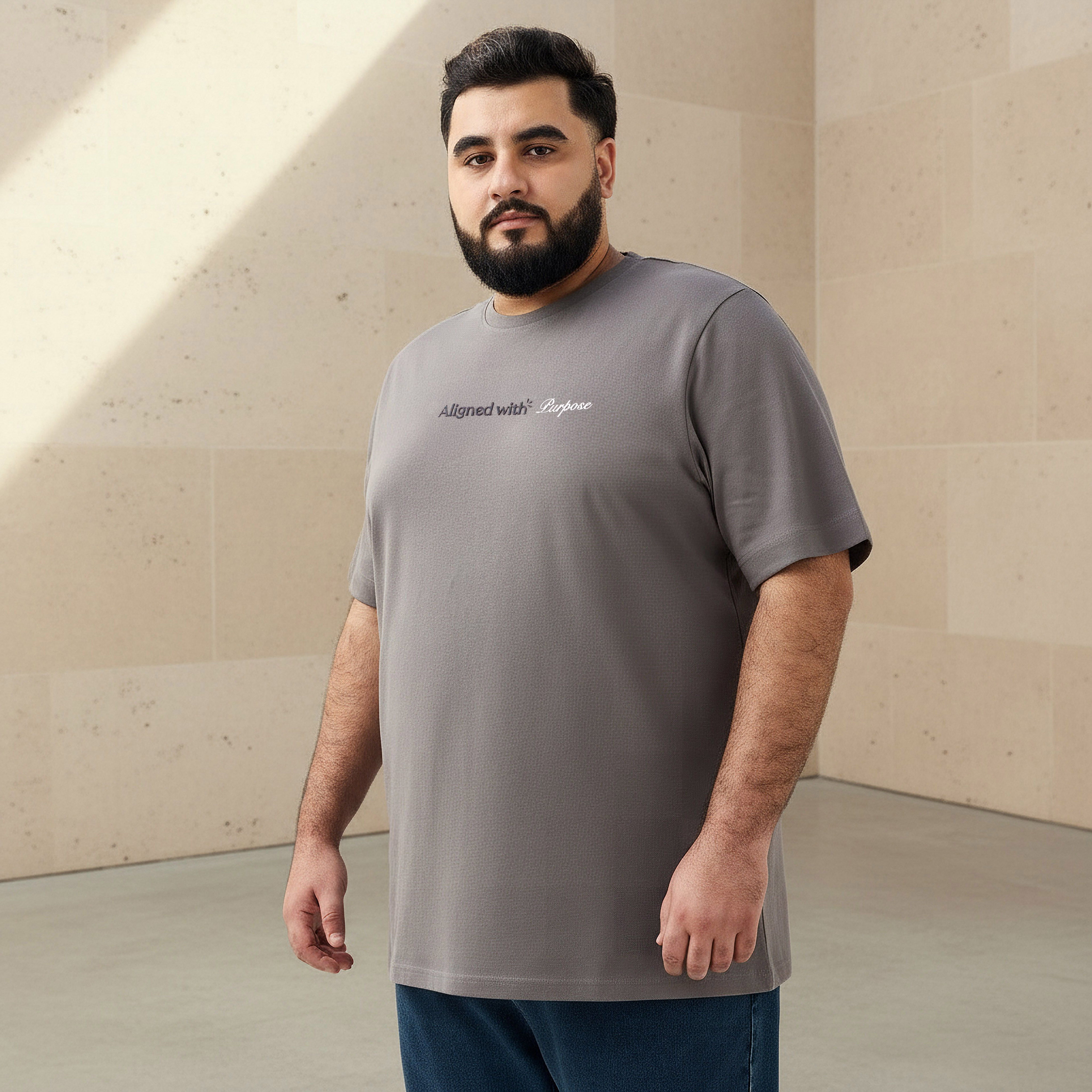 Men Regular Fit Crew Neck Short Sleeve Slogan Print T-shirt-men-clothing-tshirtsandpolos-tshirts-image-1