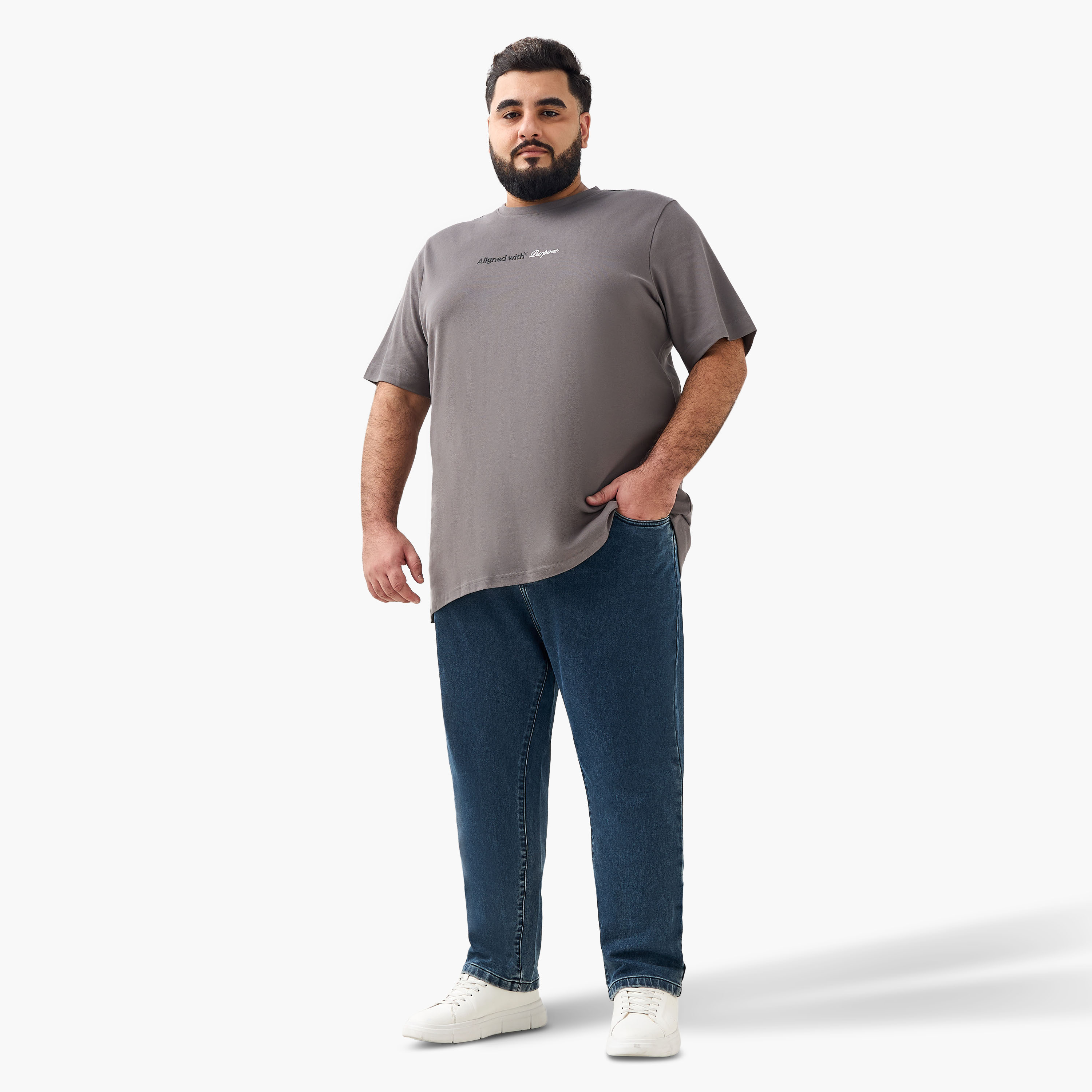 Men Regular Fit Crew Neck Short Sleeve Slogan Print T-shirt-men-clothing-tshirtsandpolos-tshirts-image-2
