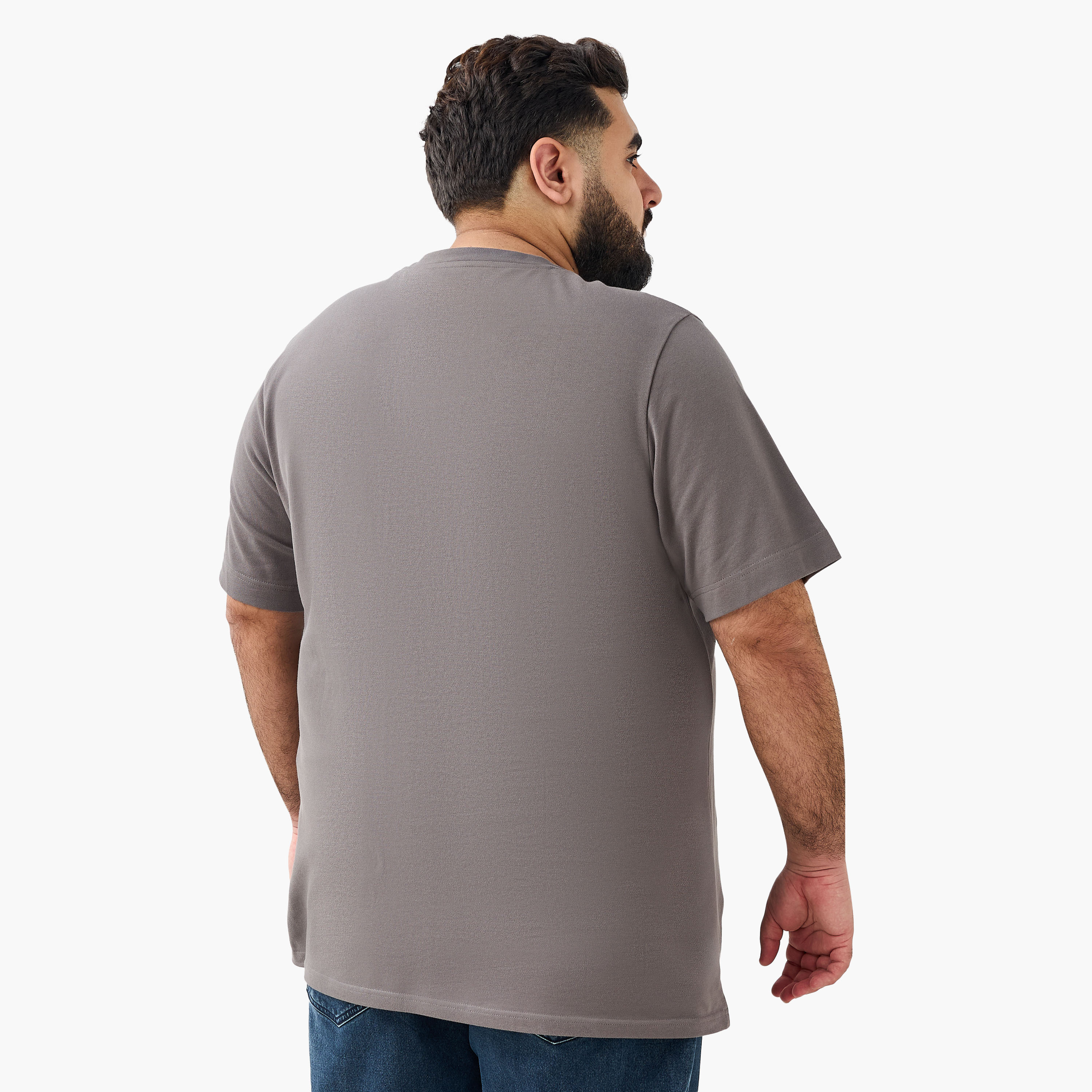 Men Regular Fit Crew Neck Short Sleeve Slogan Print T-shirt-men-clothing-tshirtsandpolos-tshirts-image-3