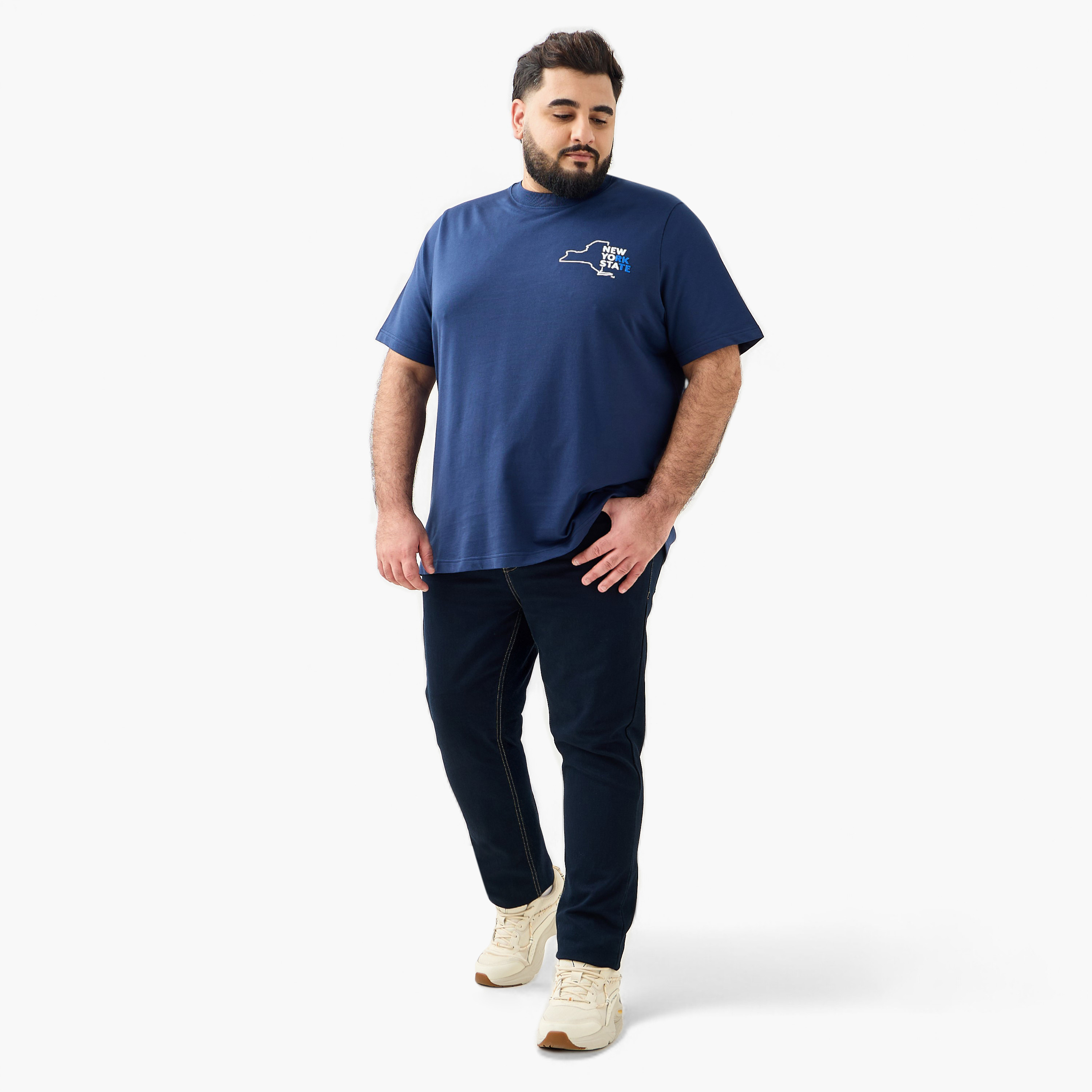 Men Regular Fit Crew Neck Short Sleeves Printed T-shirt-PROMO_SP_BH_RGCC_BUY2FOR11_040325-image-2