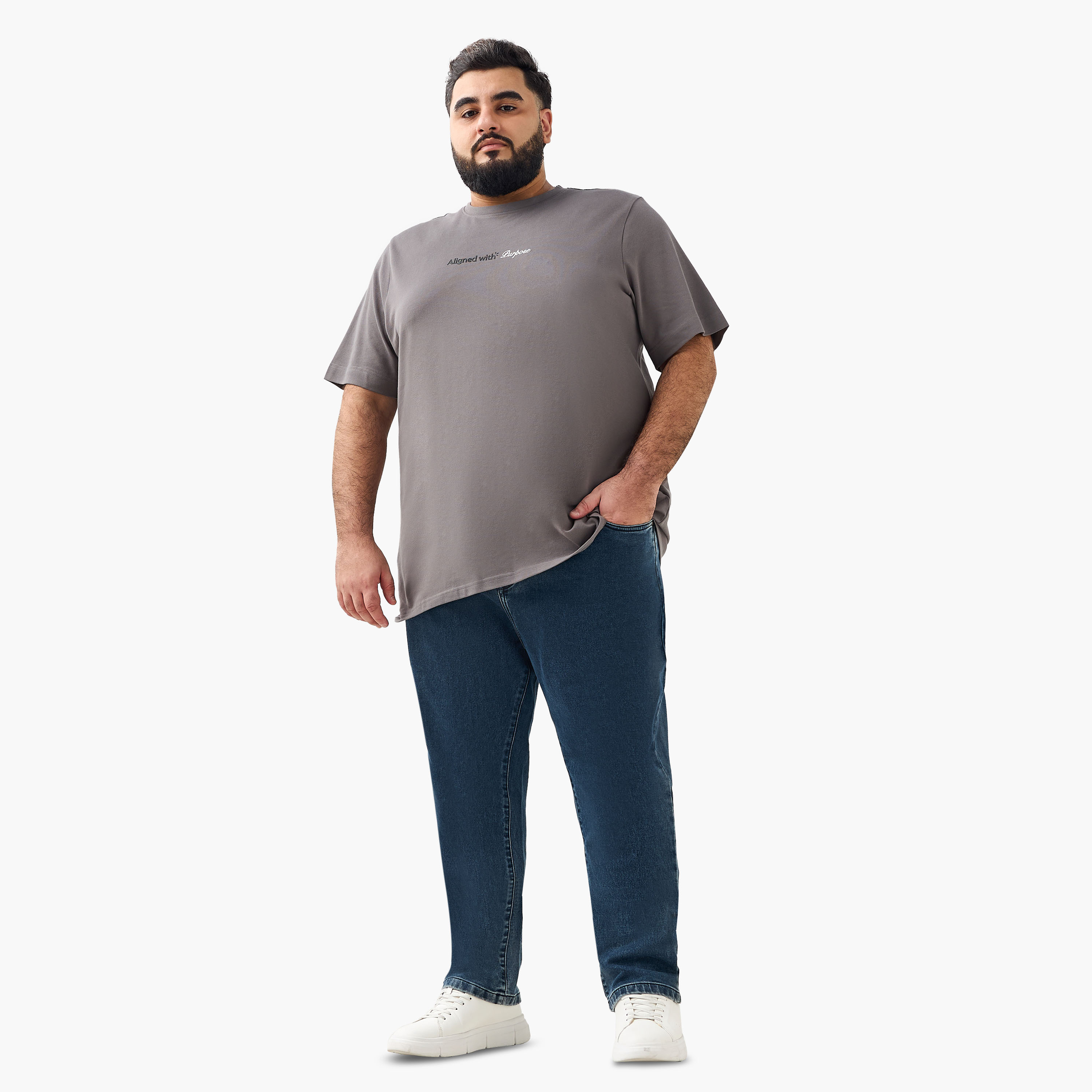 Men Regular Fit Flexi Waist Athletic Jeans-men-clothing-bottoms-jeans-image-2