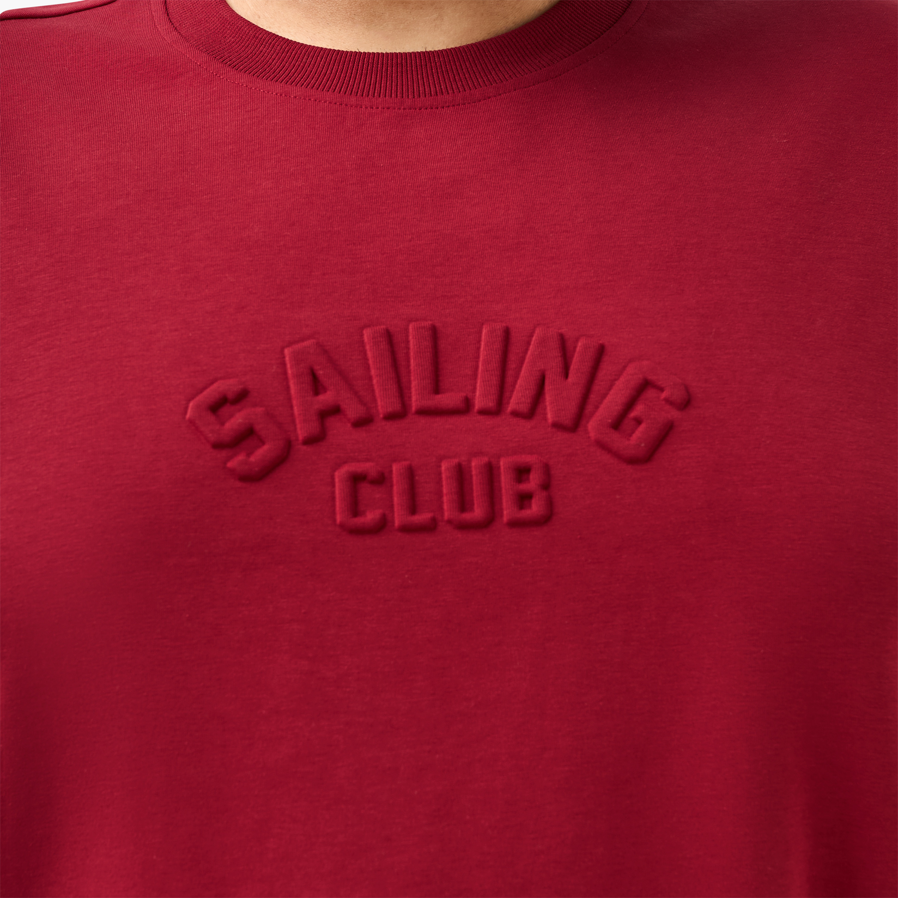Men Regular Fit Crew Neck Short Sleeve Slogan Embossed T-shirt-men-clothing-tshirtsandpolos-tshirts-image-4