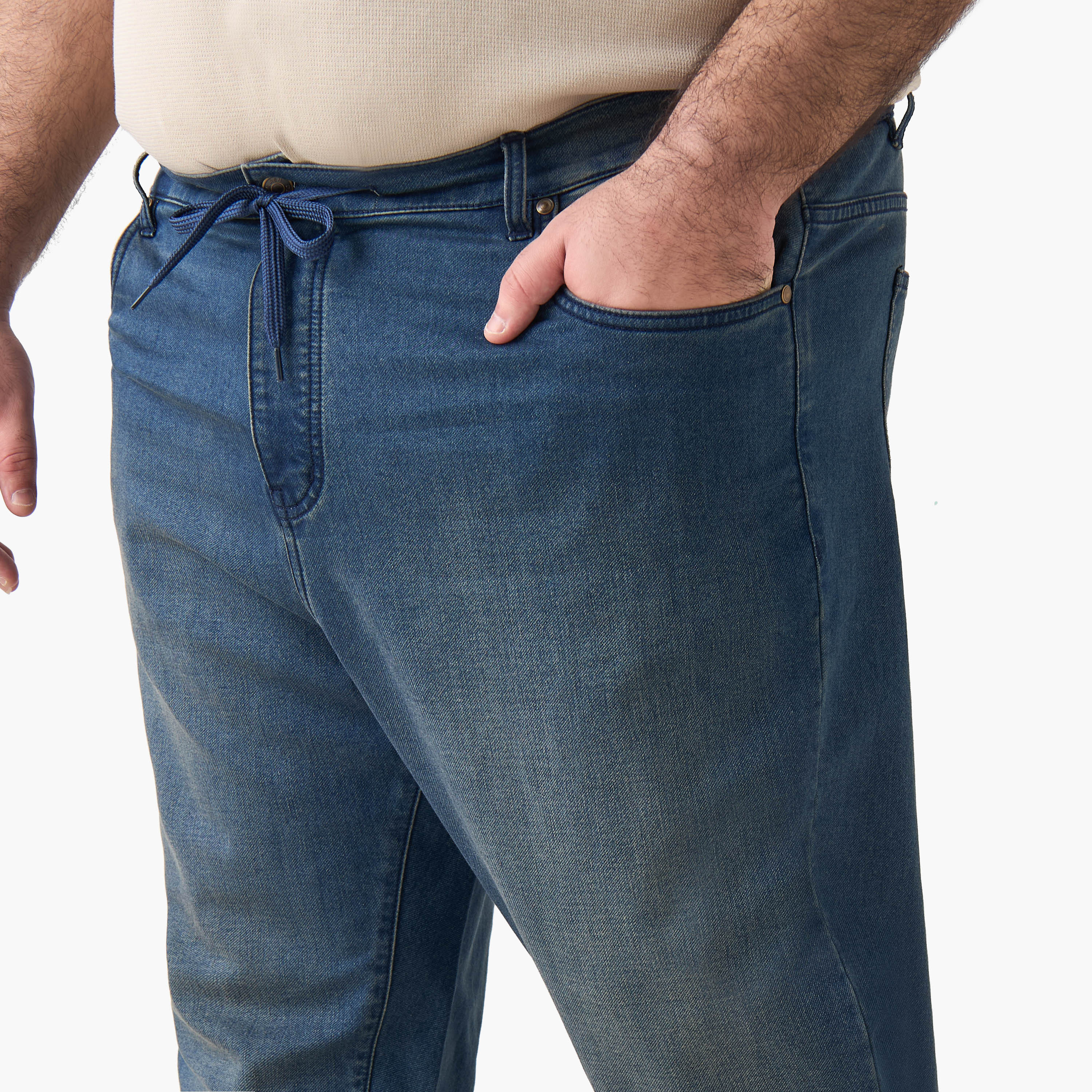 Men Relaxed Fit Flexi Waist Jeans-men-clothing-bottoms-jeans-image-5