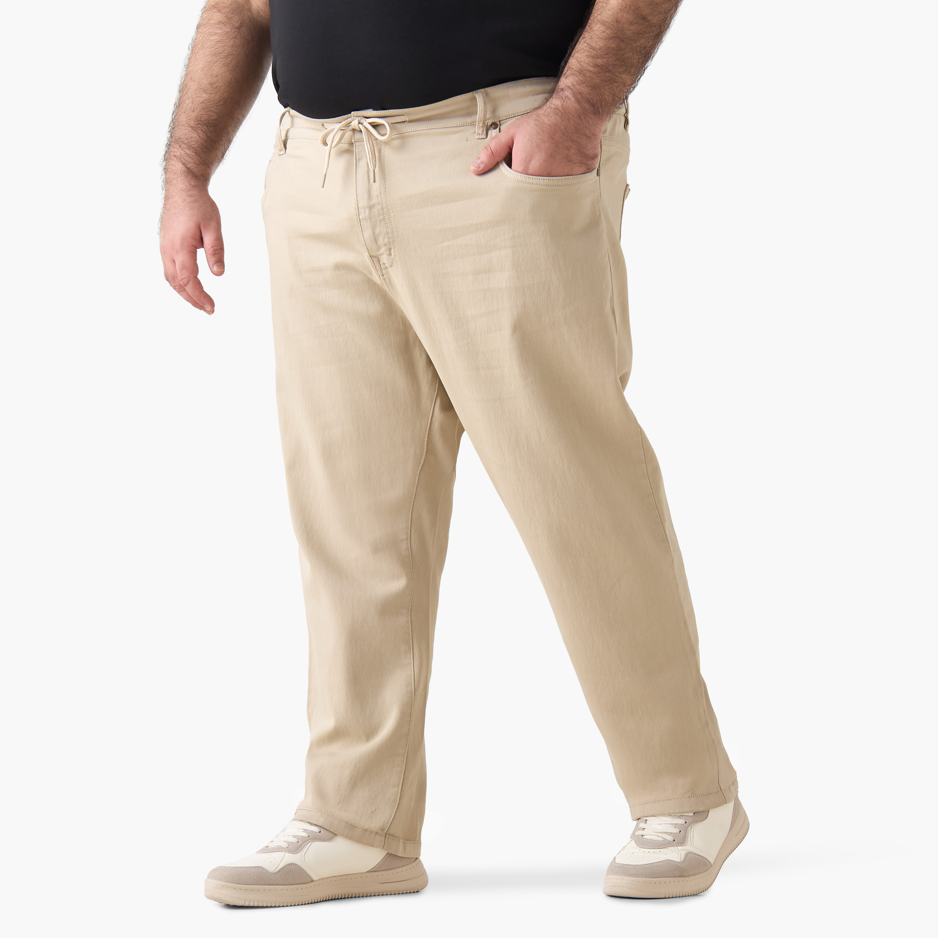 Men Relaxed Fit Flexi Waist Jeans-men-clothing-bottoms-jeans-image-2