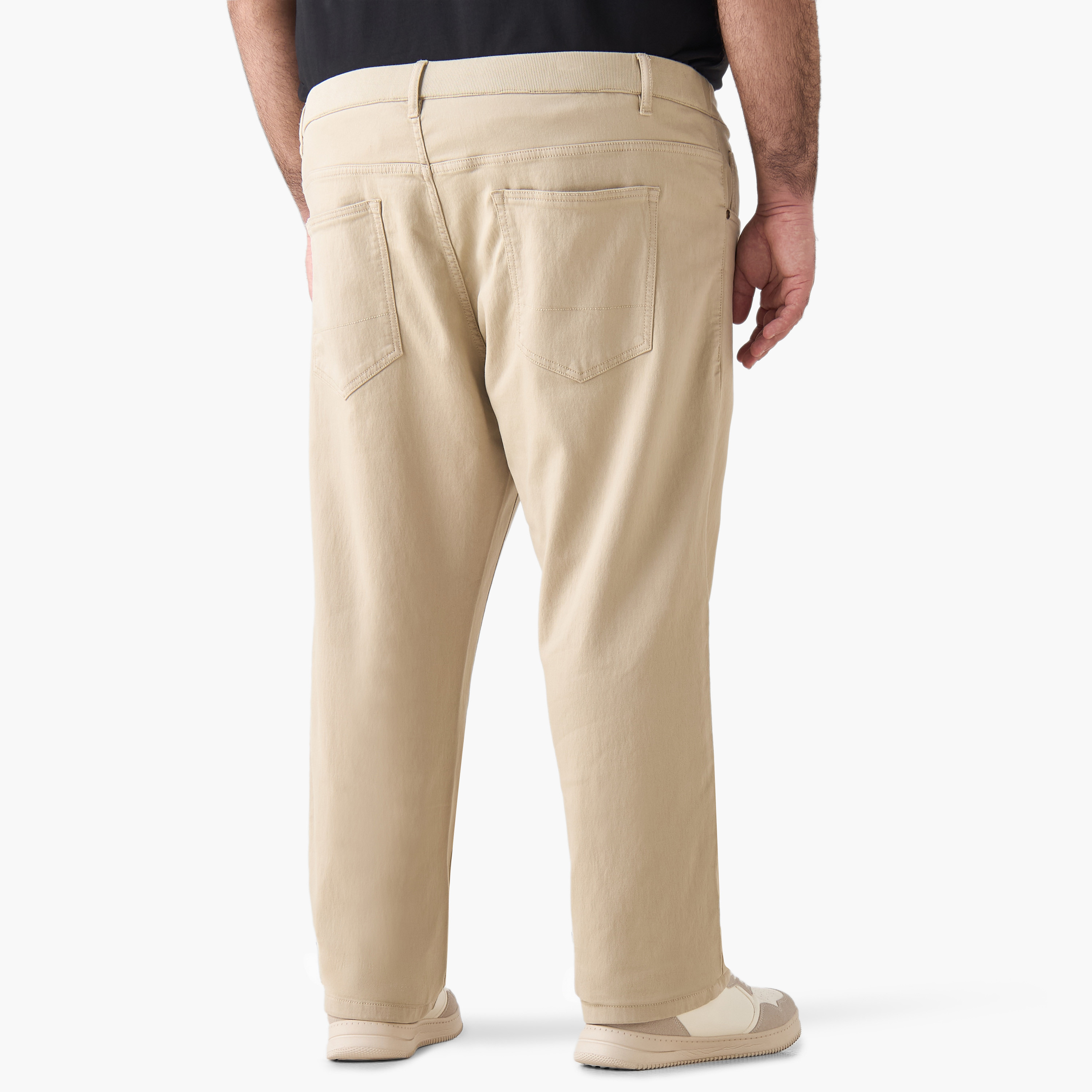 Men Relaxed Fit Flexi Waist Jeans-men-clothing-bottoms-jeans-image-4