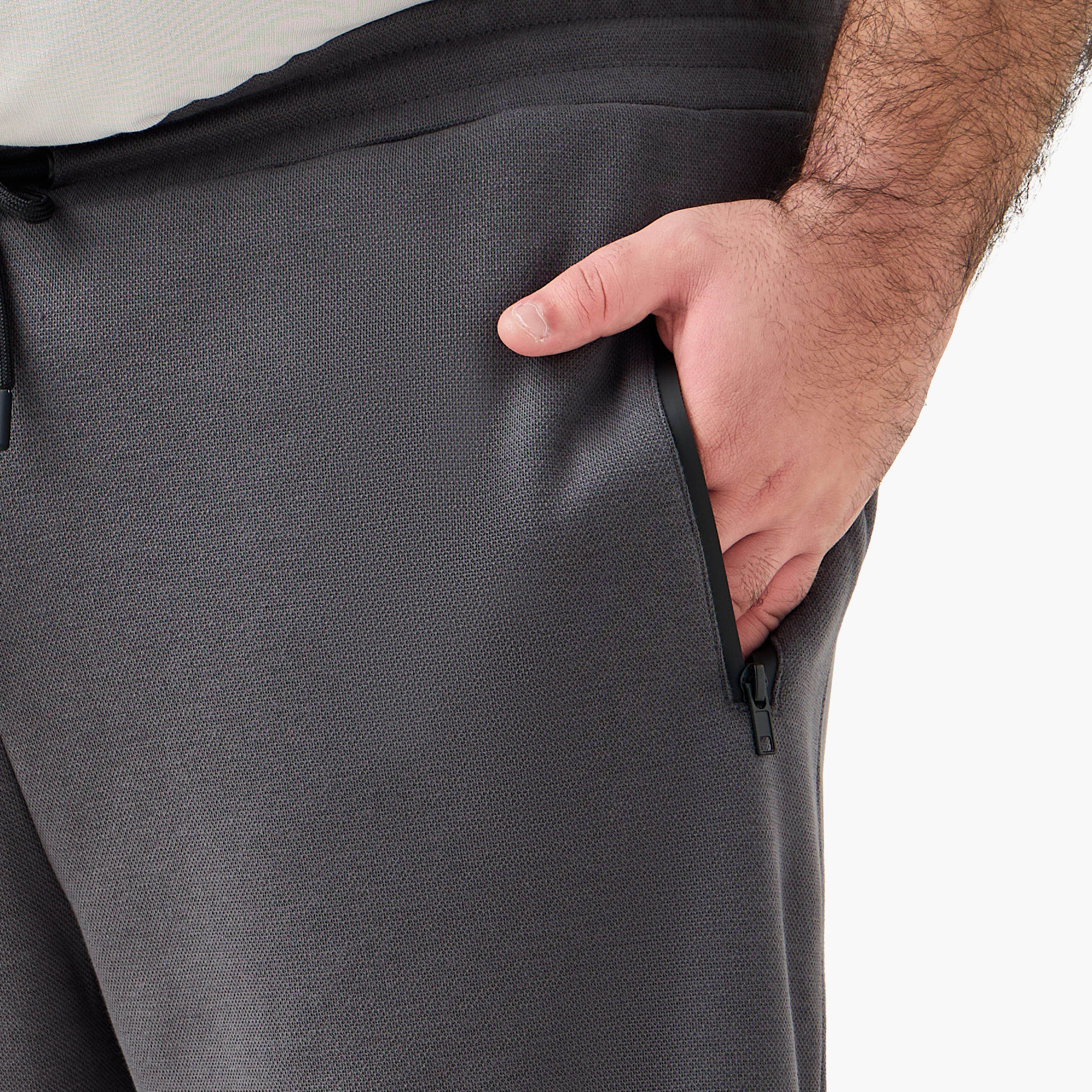 Men Regular Fit Joggers with Cut and Sew Detail-men-clothing-bottoms-joggers-image-4
