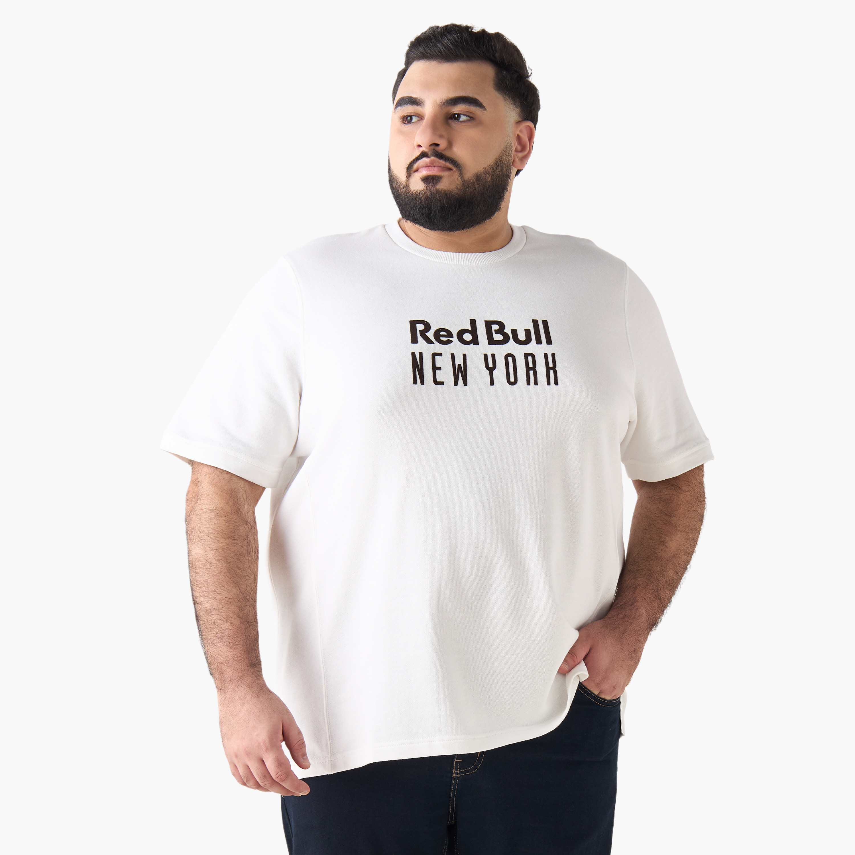تيشيرت رجالي بطبعات وقصة عادية وياقة مستديرة وأكمام قصيرة-men-clothing-tshirtsandpolos-tshirts-image-4