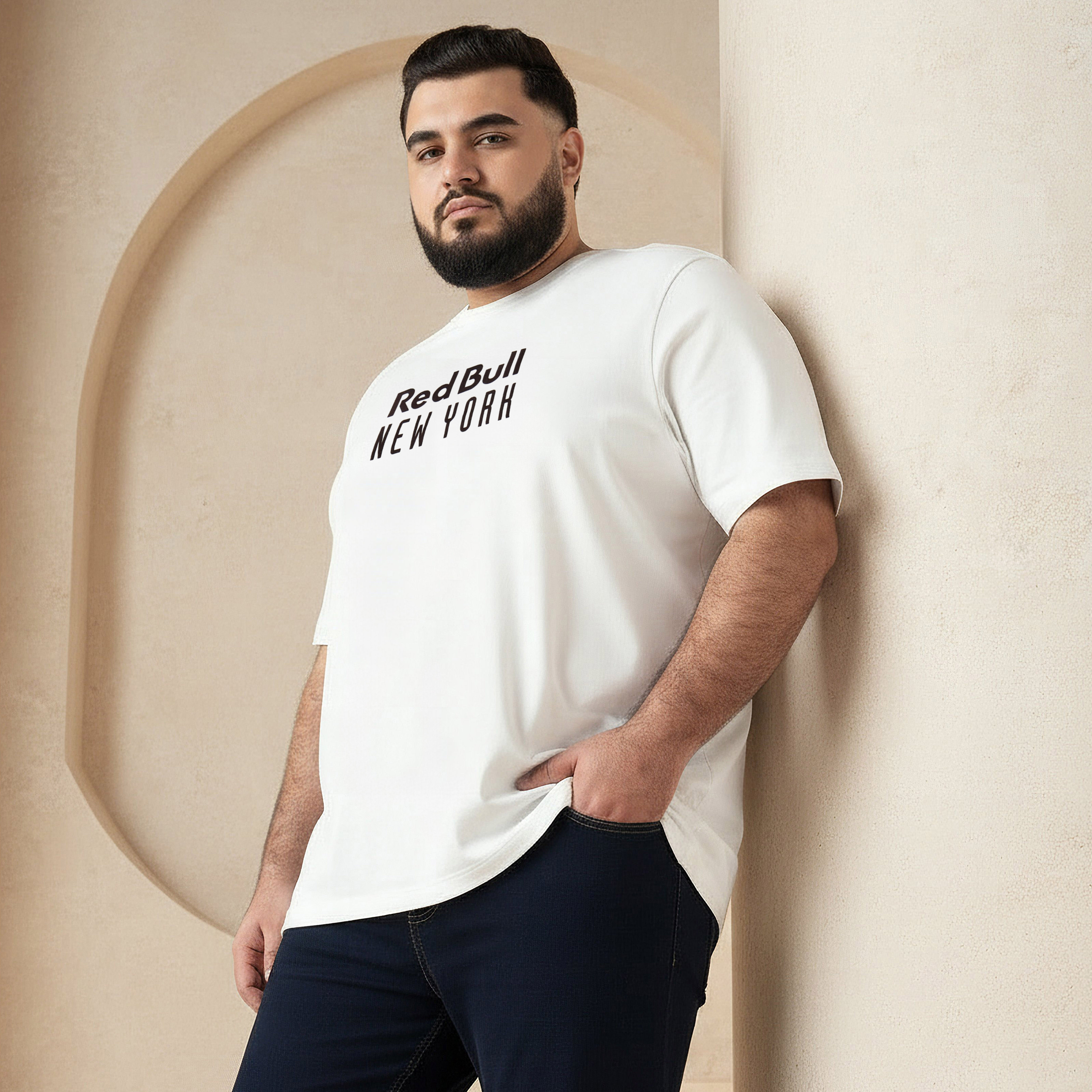 تيشيرت رجالي بطبعات وقصة عادية وياقة مستديرة وأكمام قصيرة-men-clothing-tshirtsandpolos-tshirts-image-1