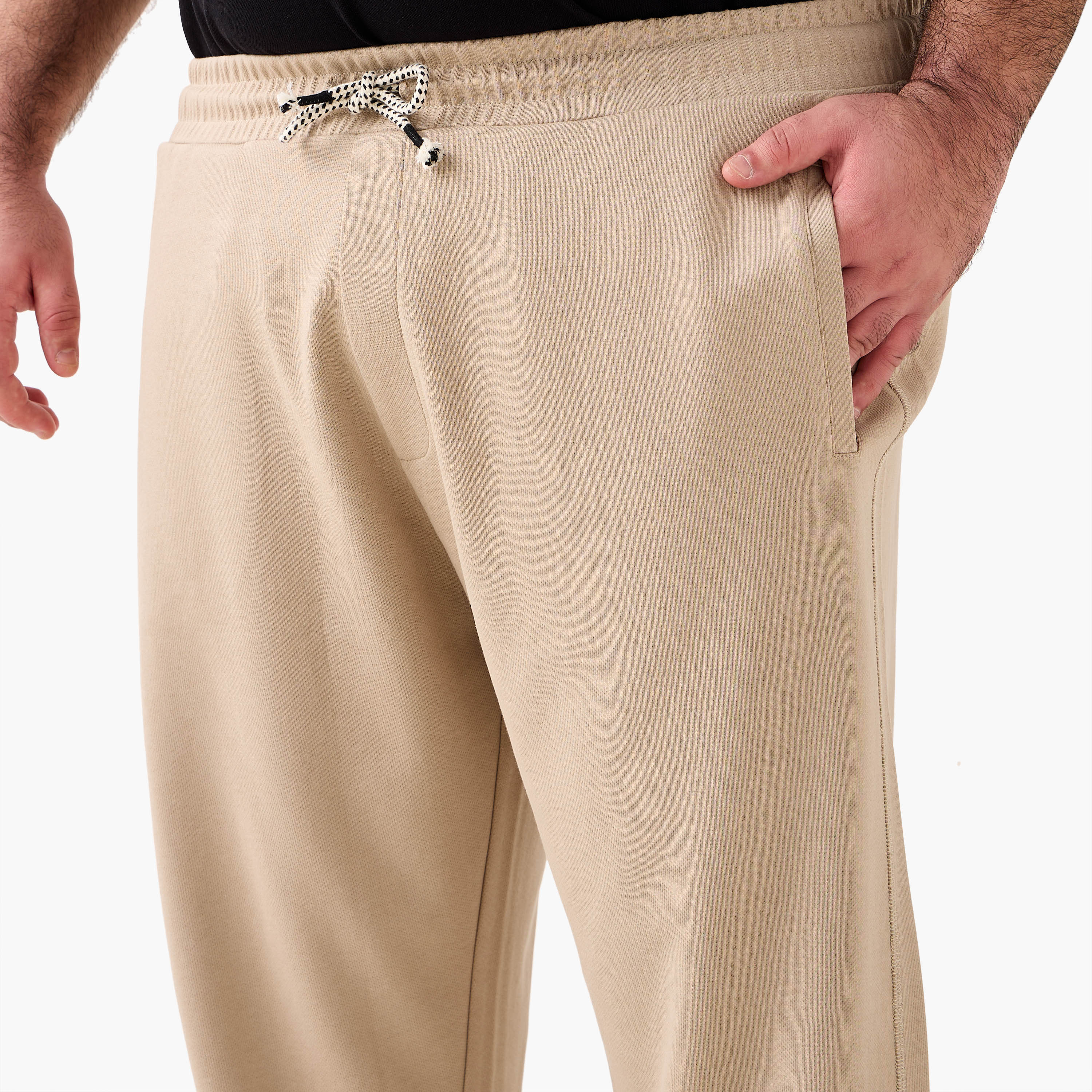 Men Relaxed Fit Joggers with Pockets-men-clothing-bottoms-joggers-image-5