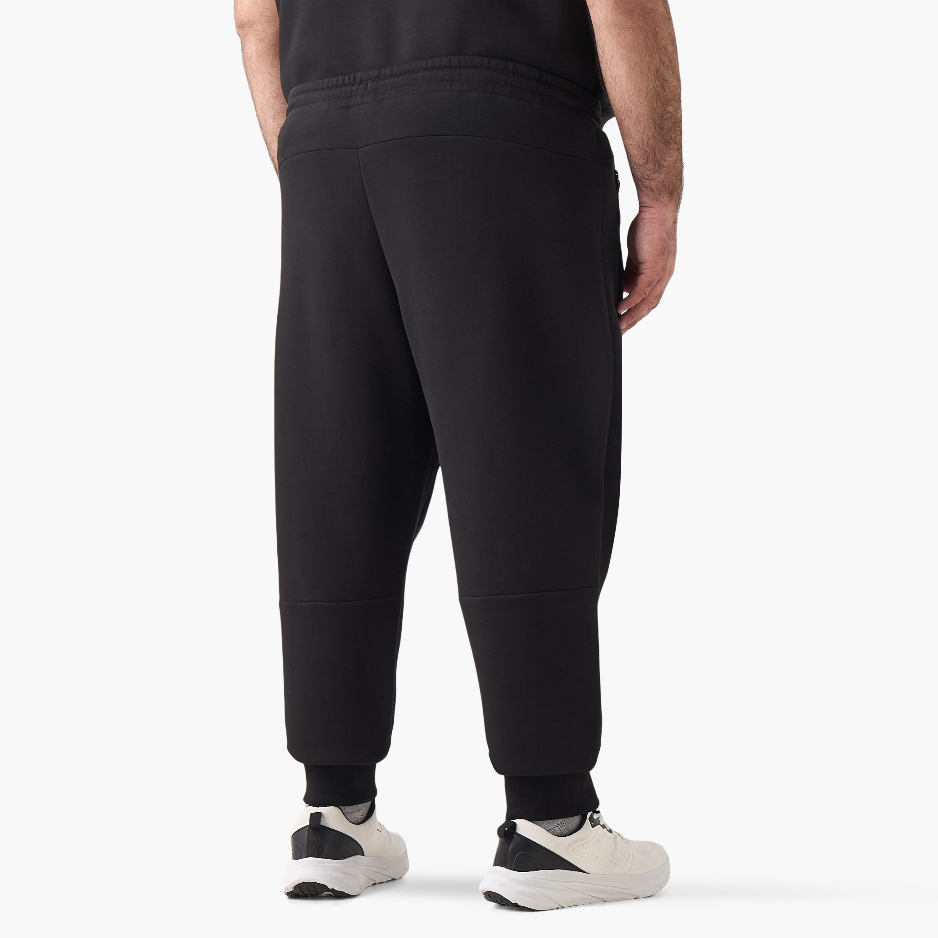 بنطلون رياضي رجالي بقصة عادية ورباط إغلاق-men-clothing-bottoms-joggers-image-3