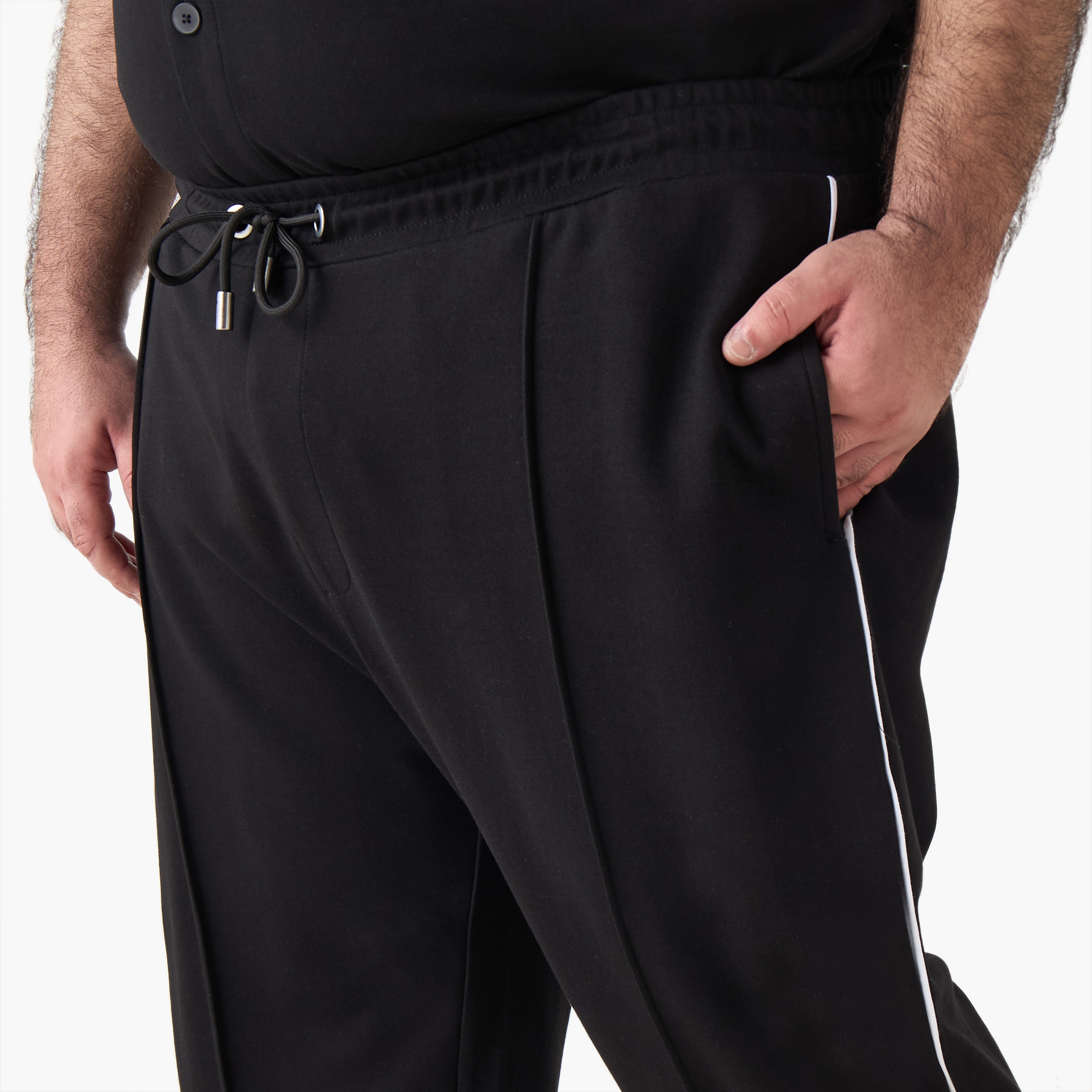 Men Relaxed Fit Joggers with Drawstring Closure-men-clothing-bottoms-joggers-image-5