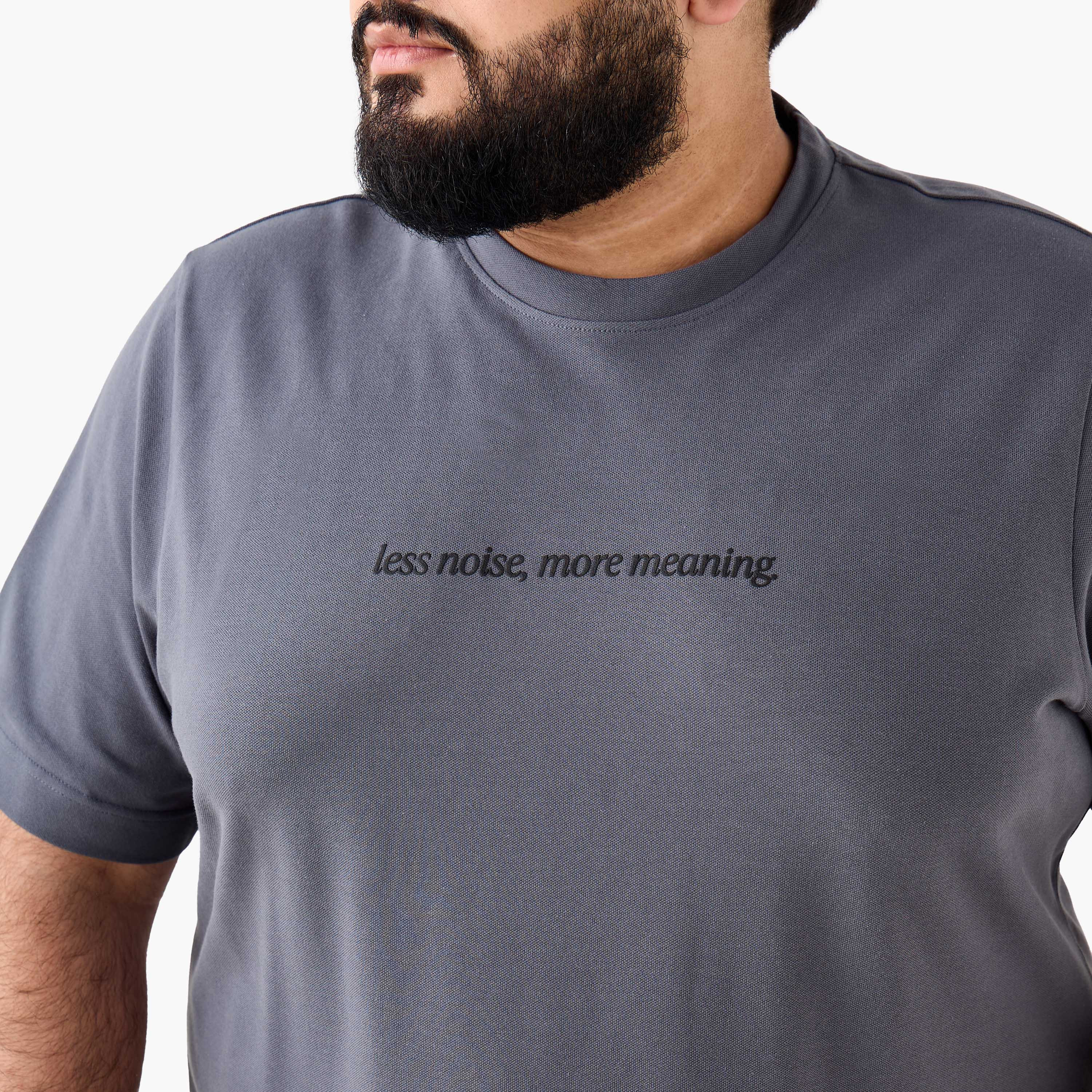 Men Regular Fit Crew Neck Short Sleeves Slogan Print T-shirt-men-clothing-tshirtsandpolos-tshirts-image-5