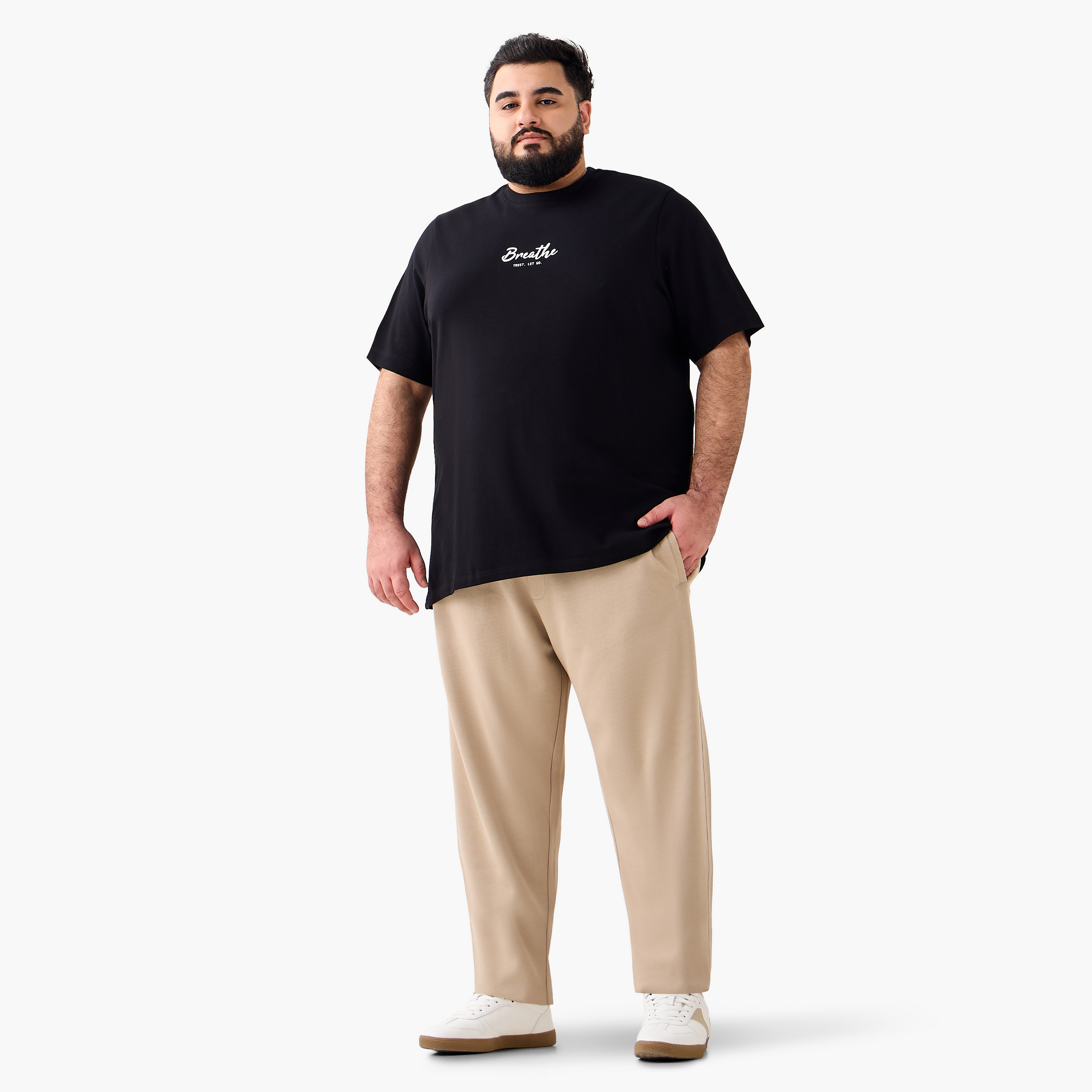 Men Regular Fit Crew Neck Short Sleeves Slogan Print T-shirt-PROMO_SP_QA_RGCC_BUY2FOR109_040325-image-3