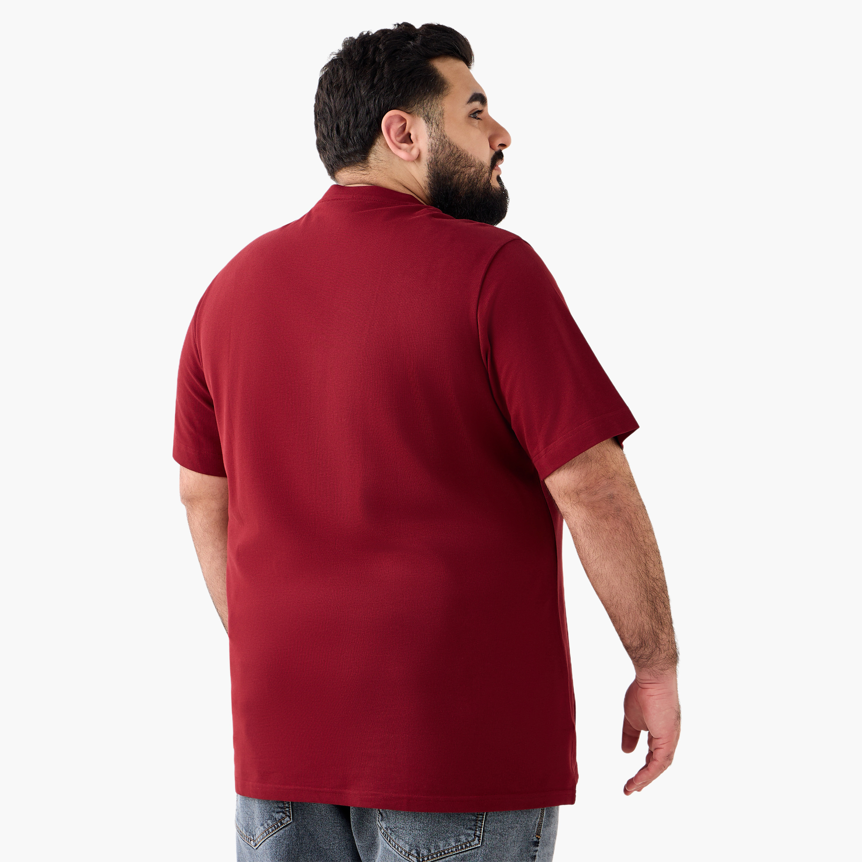 Men Regular Fit Crew Neck Short Sleeves Slogan Print T-shirt-PROMO_SP_QA_RGCC_BUY2FOR109_040325-image-4