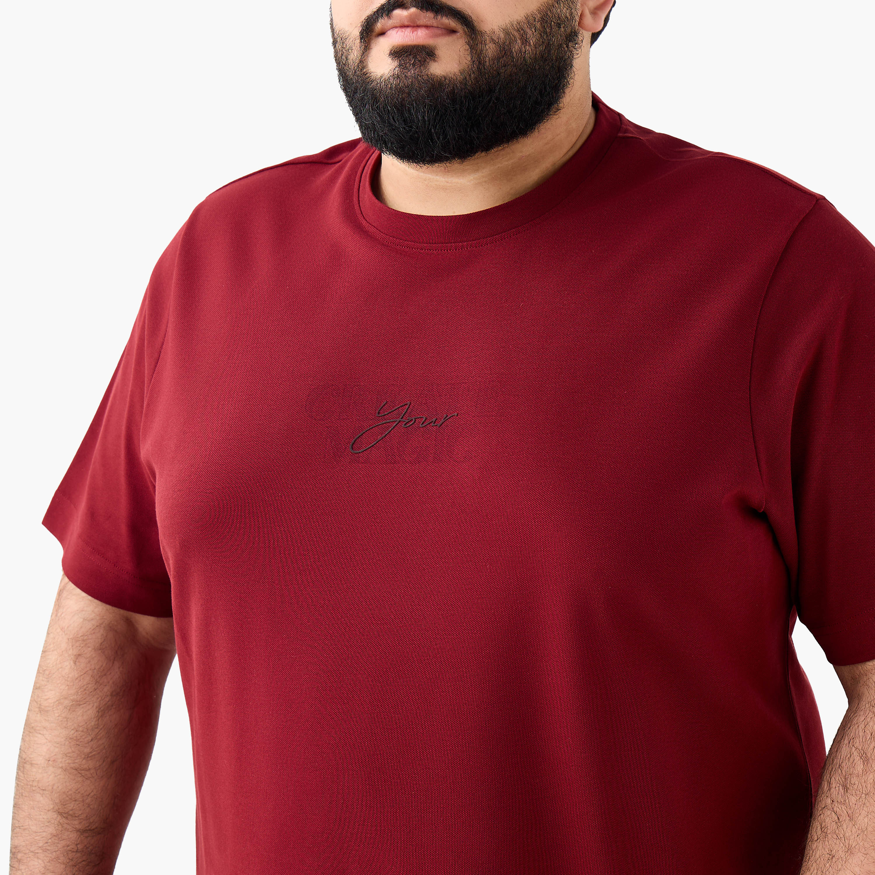 Men Regular Fit Crew Neck Short Sleeves Slogan Print T-shirt-PROMO_SP_QA_RGCC_BUY2FOR109_040325-image-5